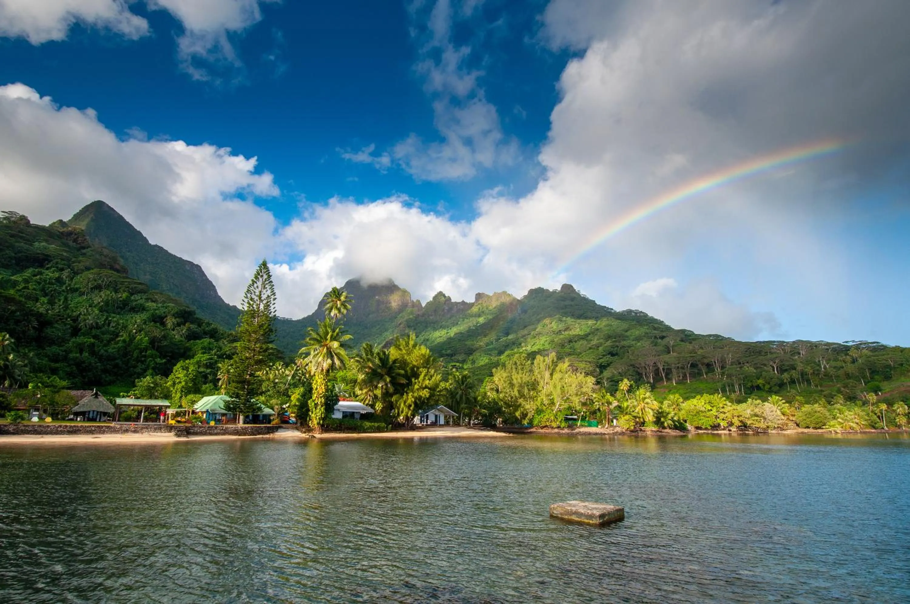 Natural landscape in Linareva Moorea Beach Resort