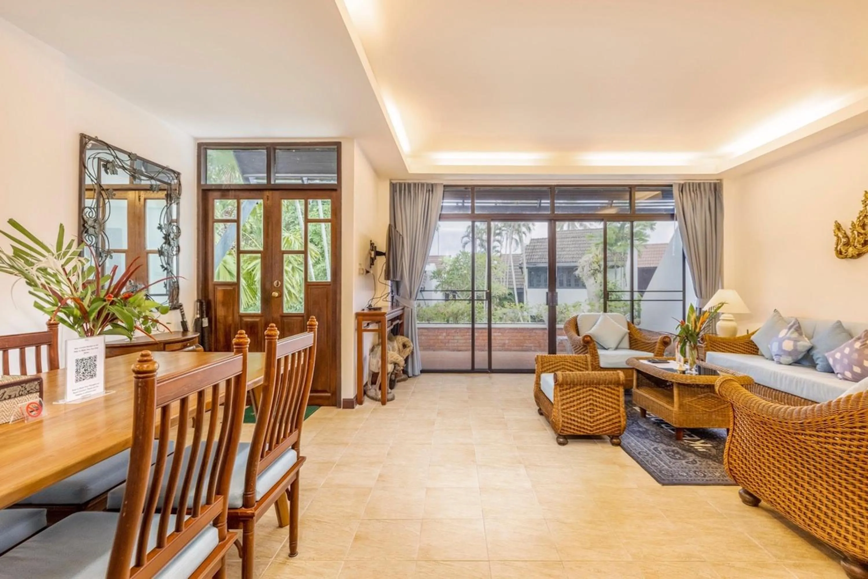 Seating area in Kamala Beach Estate Resort - SHA Extra Plus