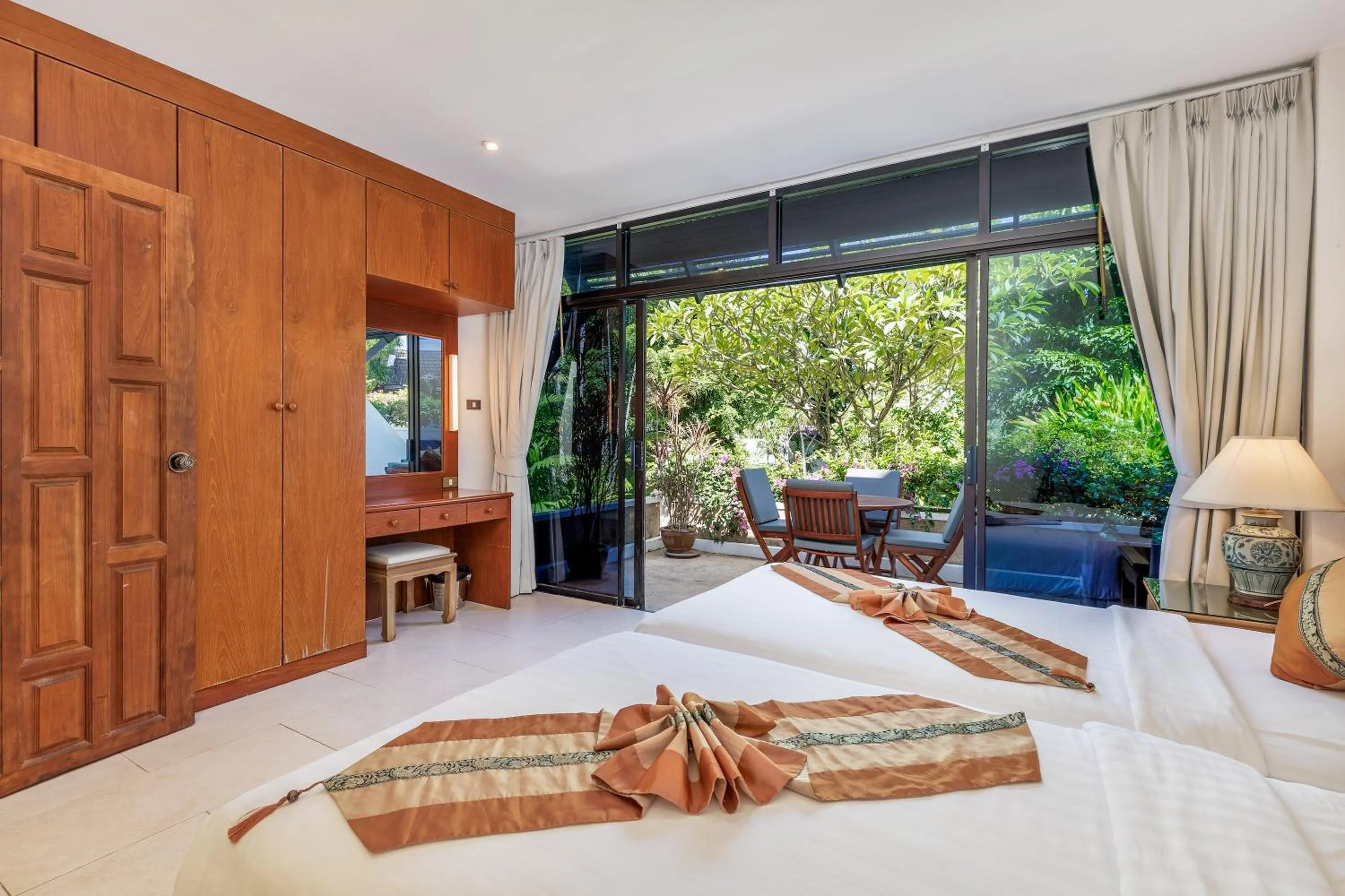 Bed in Kamala Beach Estate Resort - SHA Extra Plus