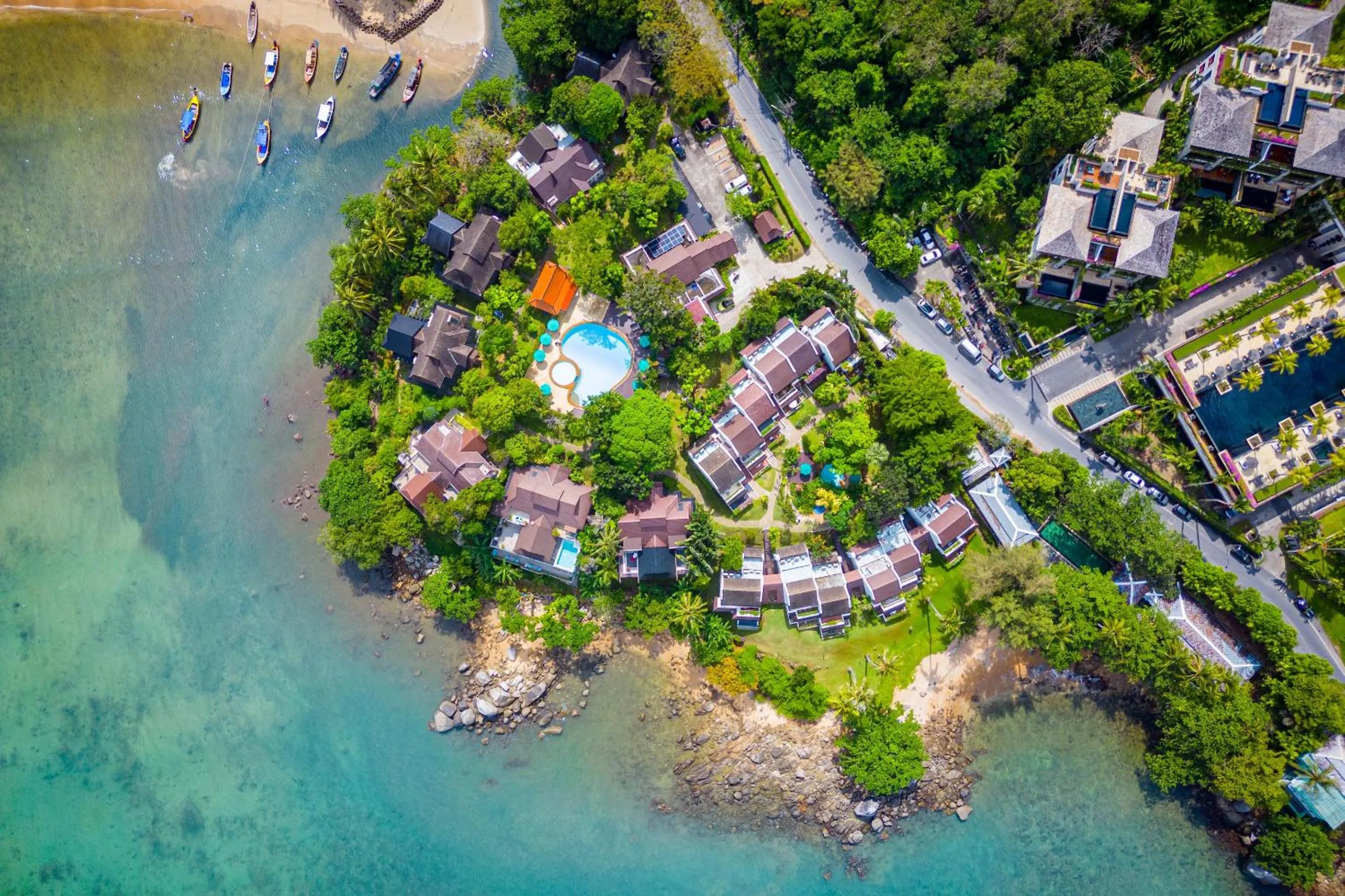 Bird's eye view in Kamala Beach Estate Resort - SHA Extra Plus