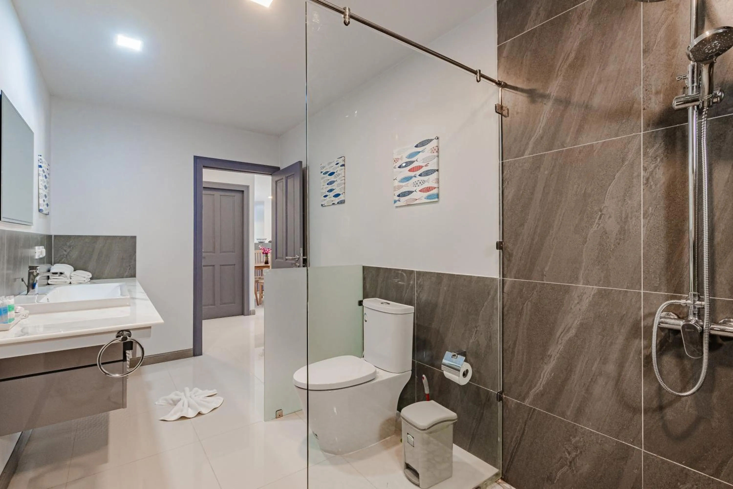 Bathroom in Kamala Beach Estate Resort - SHA Extra Plus