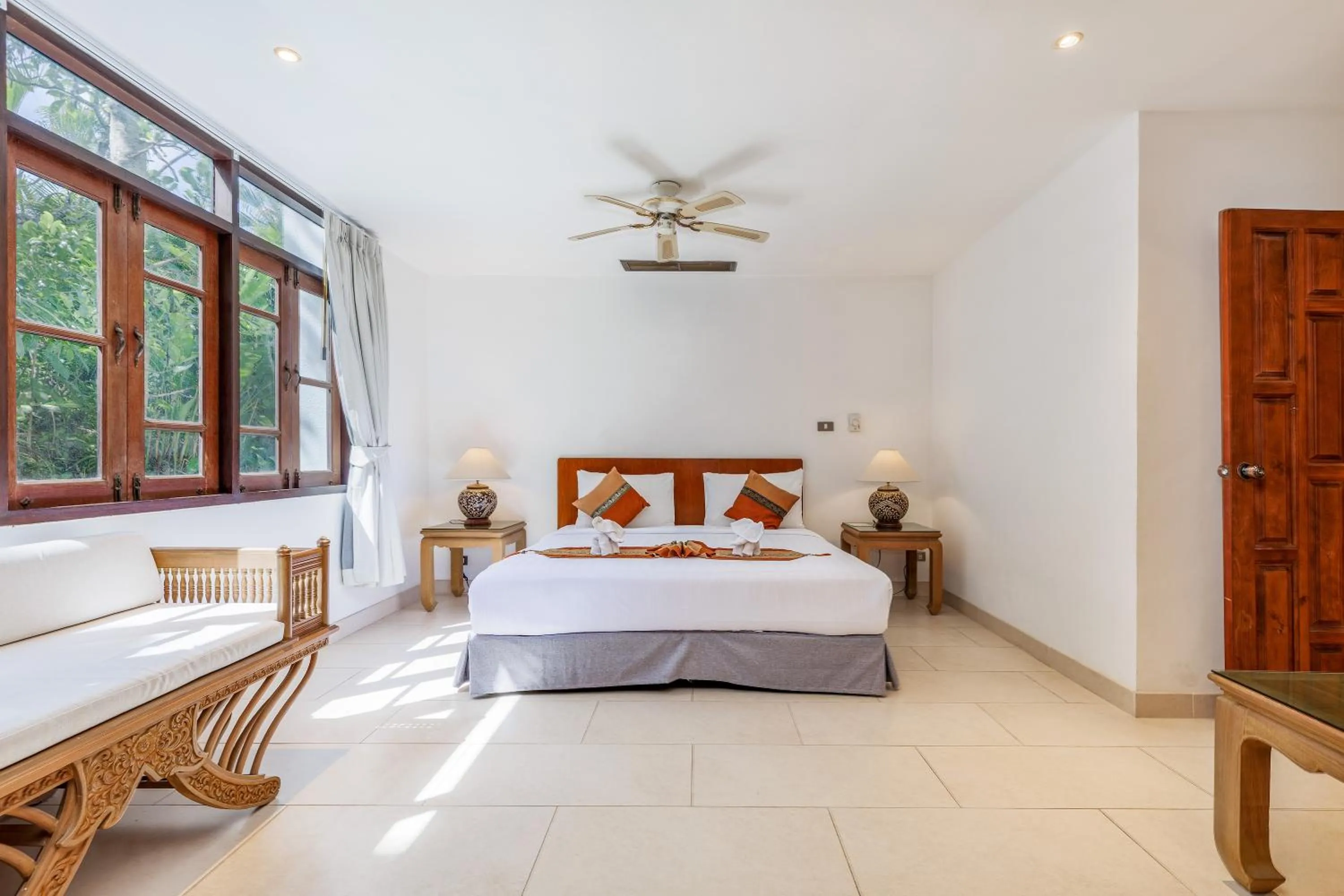 Bed in Kamala Beach Estate Resort - SHA Extra Plus