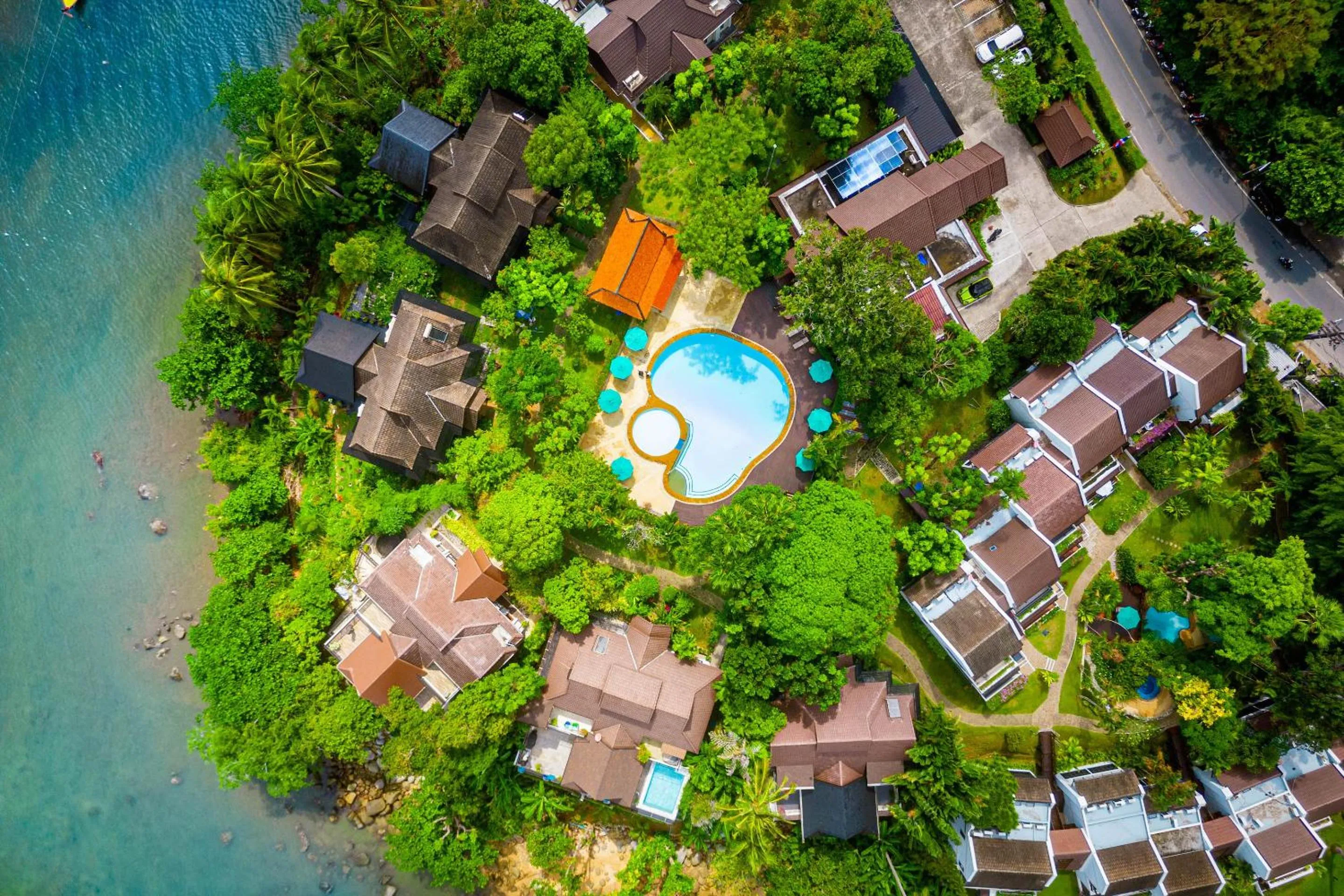 Bird's eye view in Kamala Beach Estate Resort - SHA Extra Plus