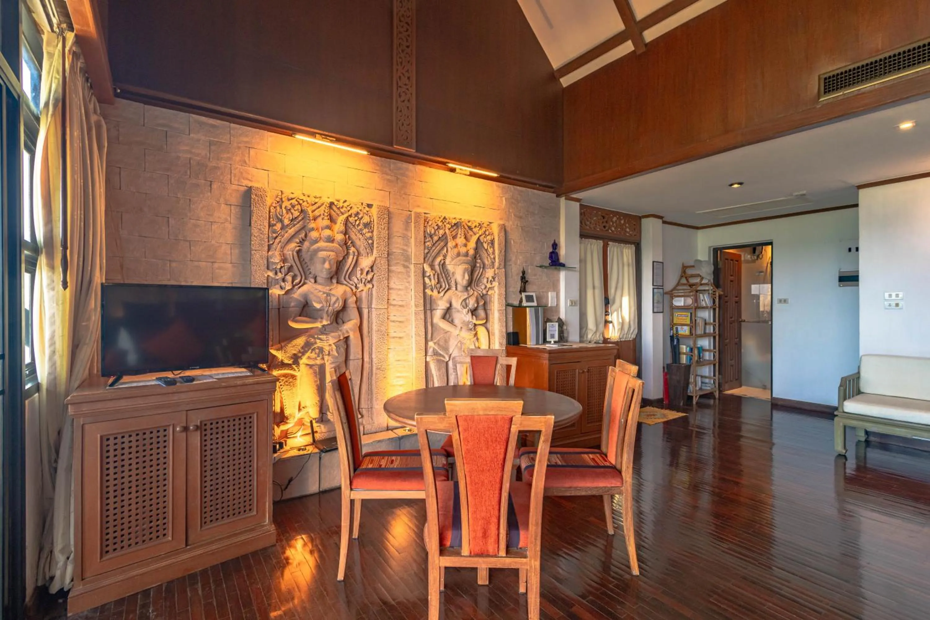 Living room in Kamala Beach Estate Resort - SHA Extra Plus