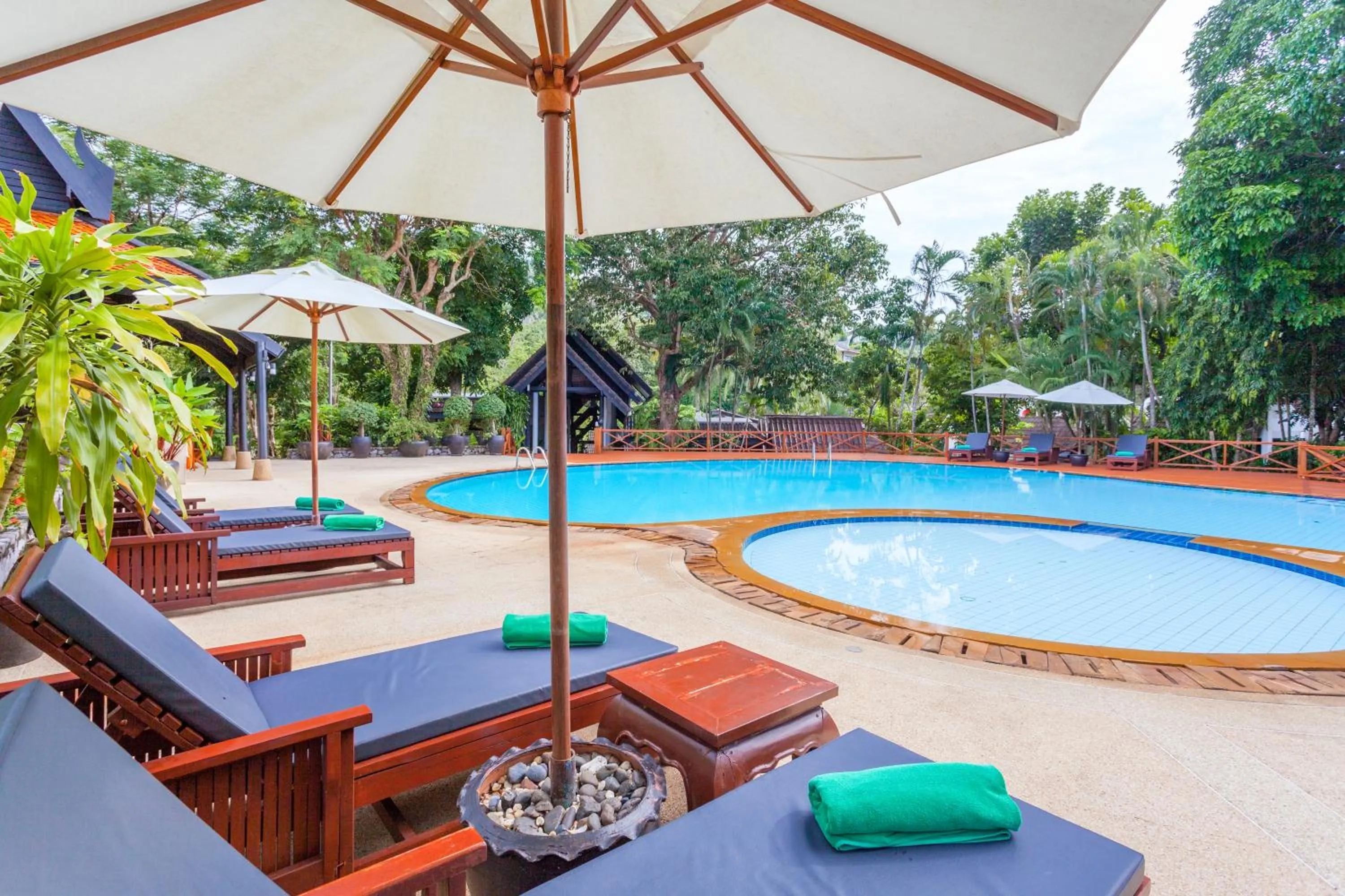 Swimming pool in Kamala Beach Estate Resort - SHA Extra Plus