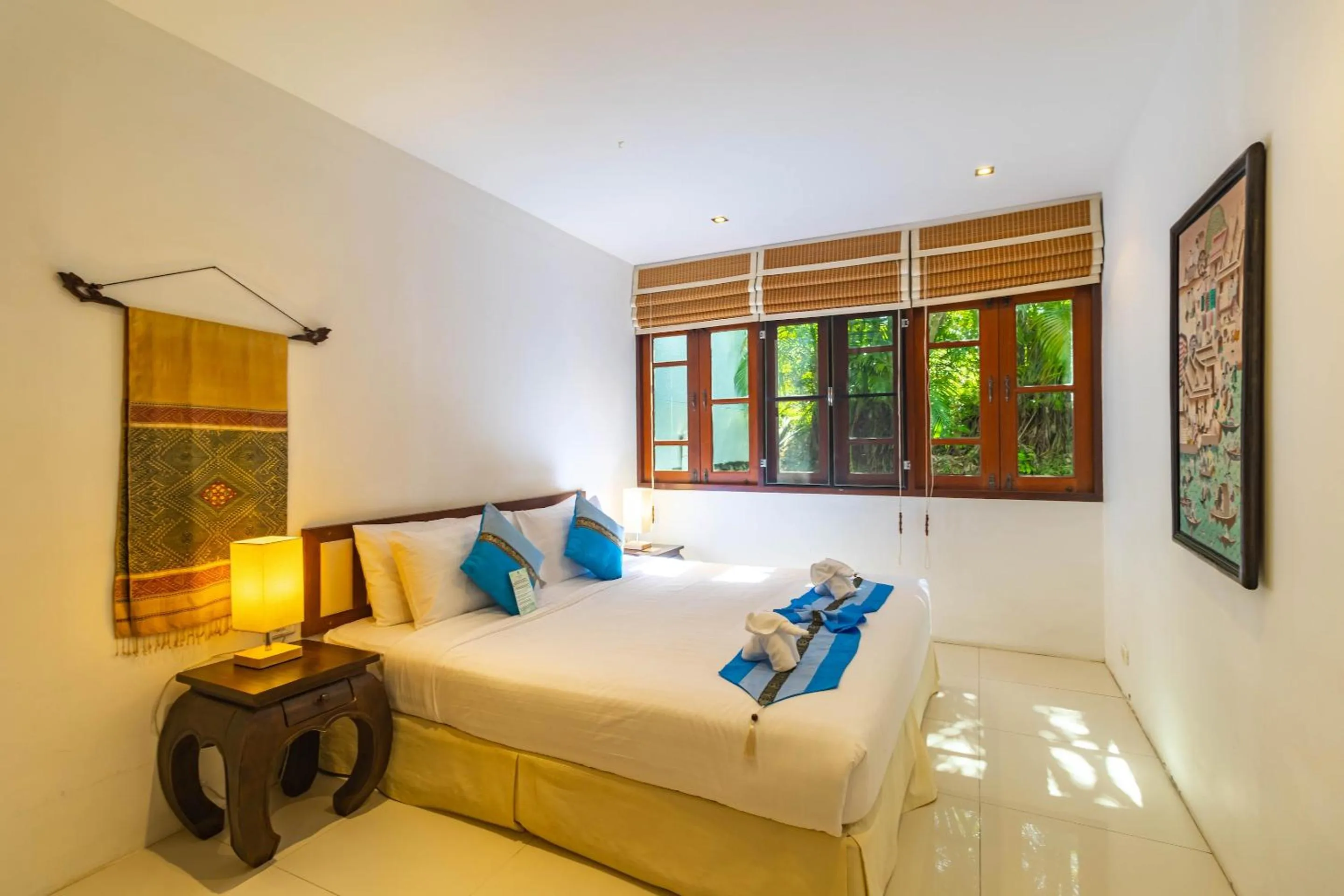 Bed in Kamala Beach Estate Resort - SHA Extra Plus