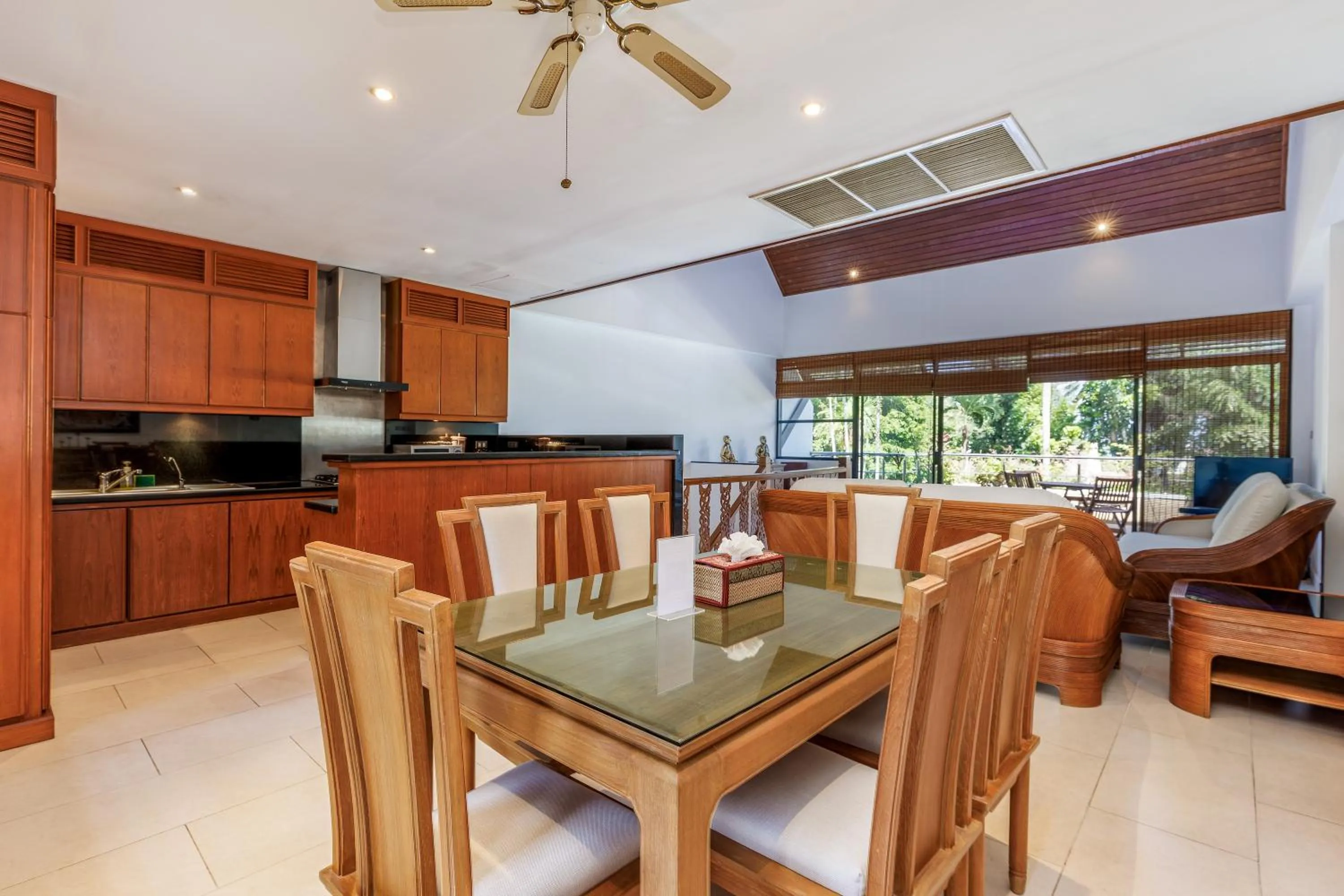 Kitchen or kitchenette in Kamala Beach Estate Resort - SHA Extra Plus