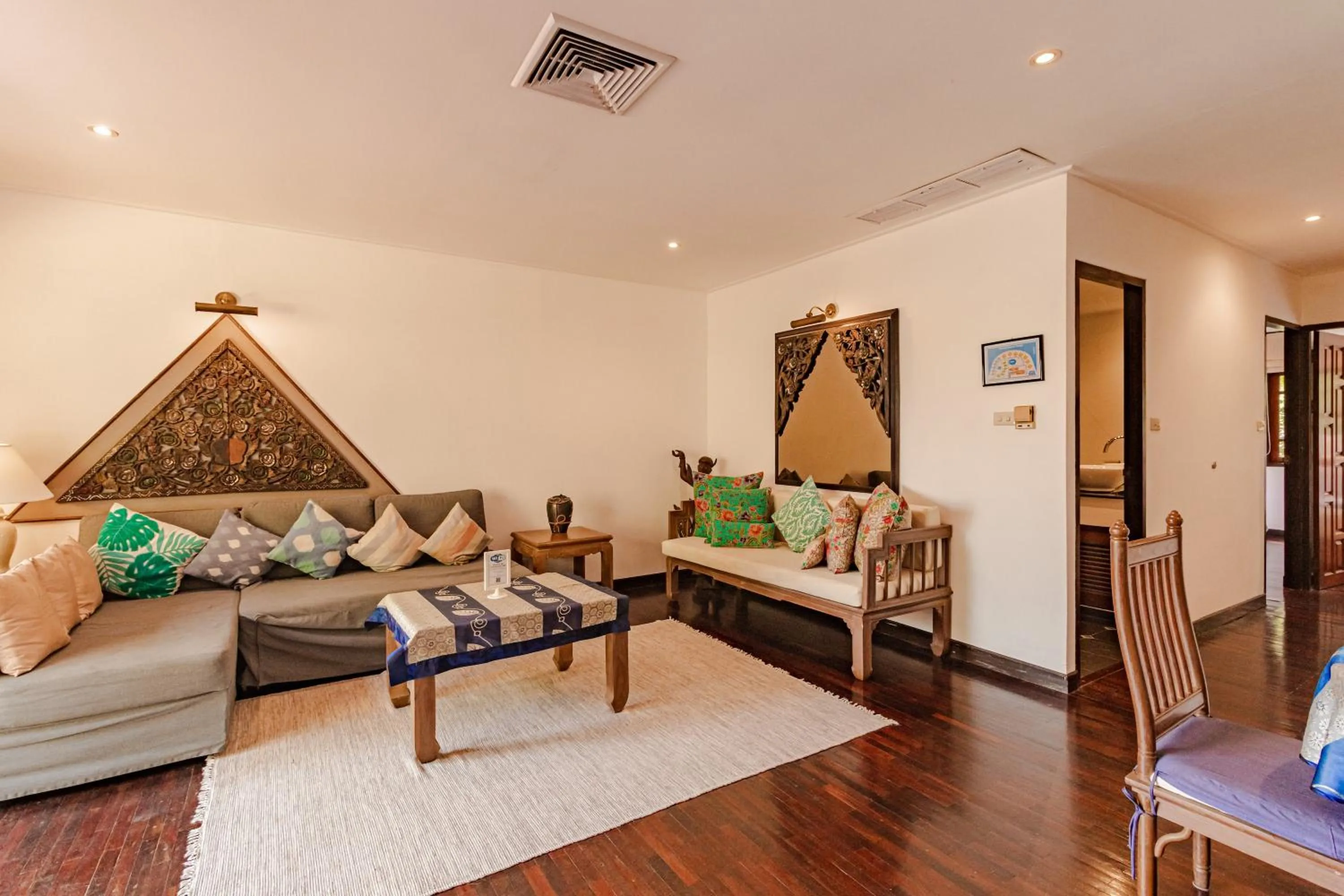 Living room in Kamala Beach Estate Resort - SHA Extra Plus