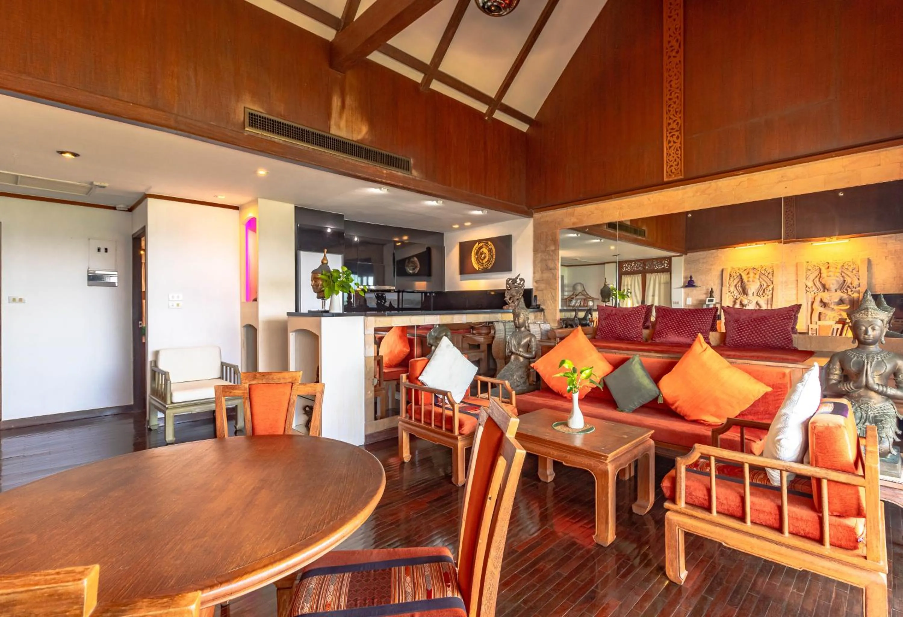 Living room in Kamala Beach Estate Resort - SHA Extra Plus