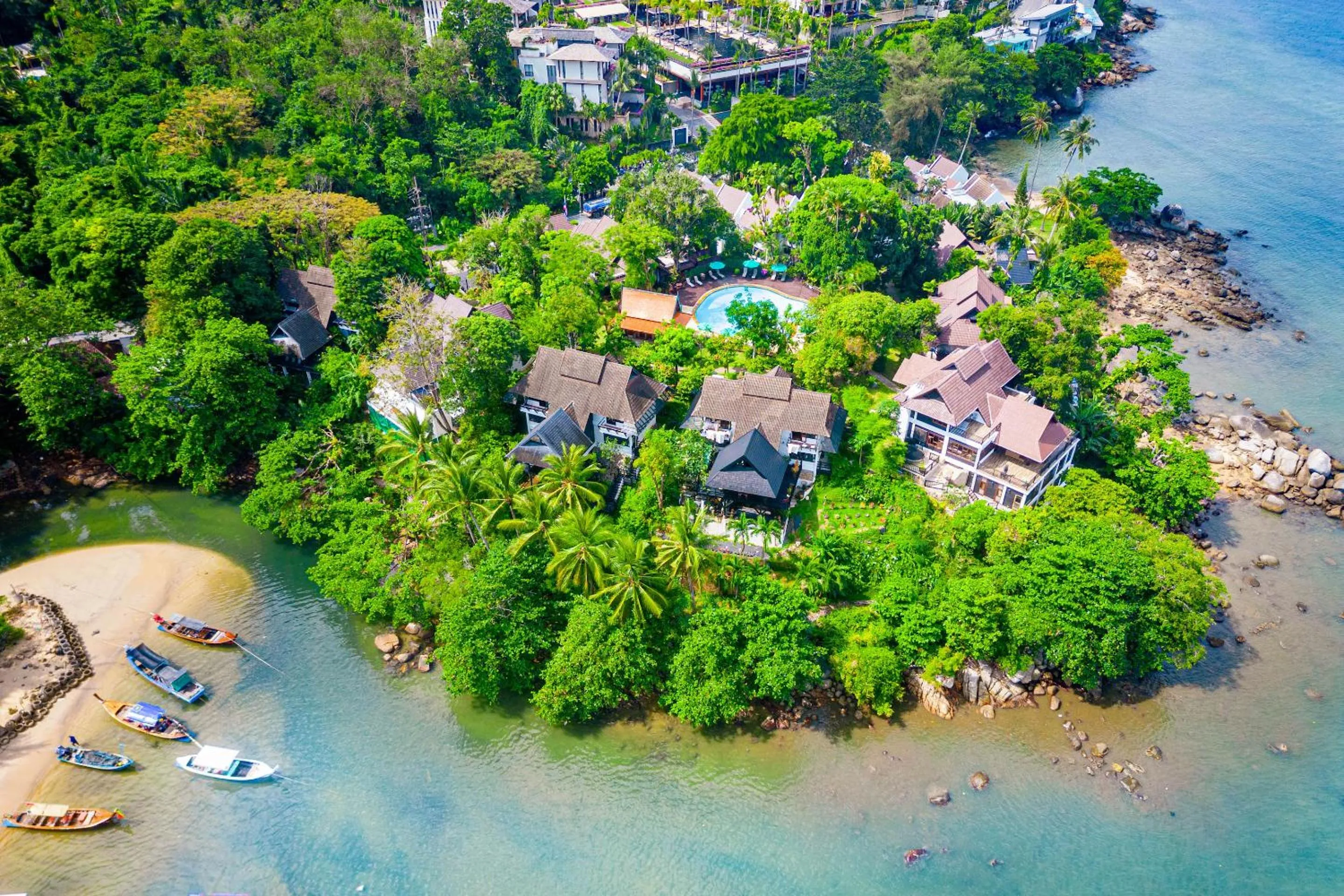 Bird's eye view in Kamala Beach Estate Resort - SHA Extra Plus