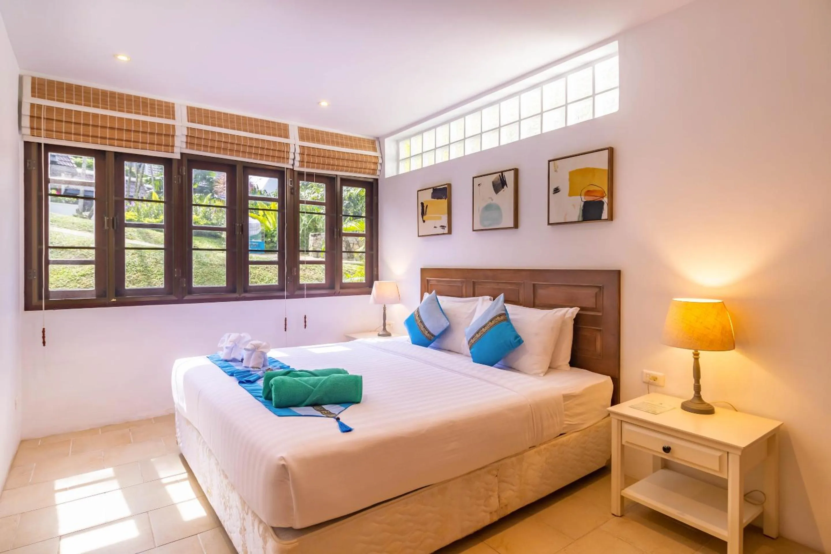Bed in Kamala Beach Estate Resort - SHA Extra Plus