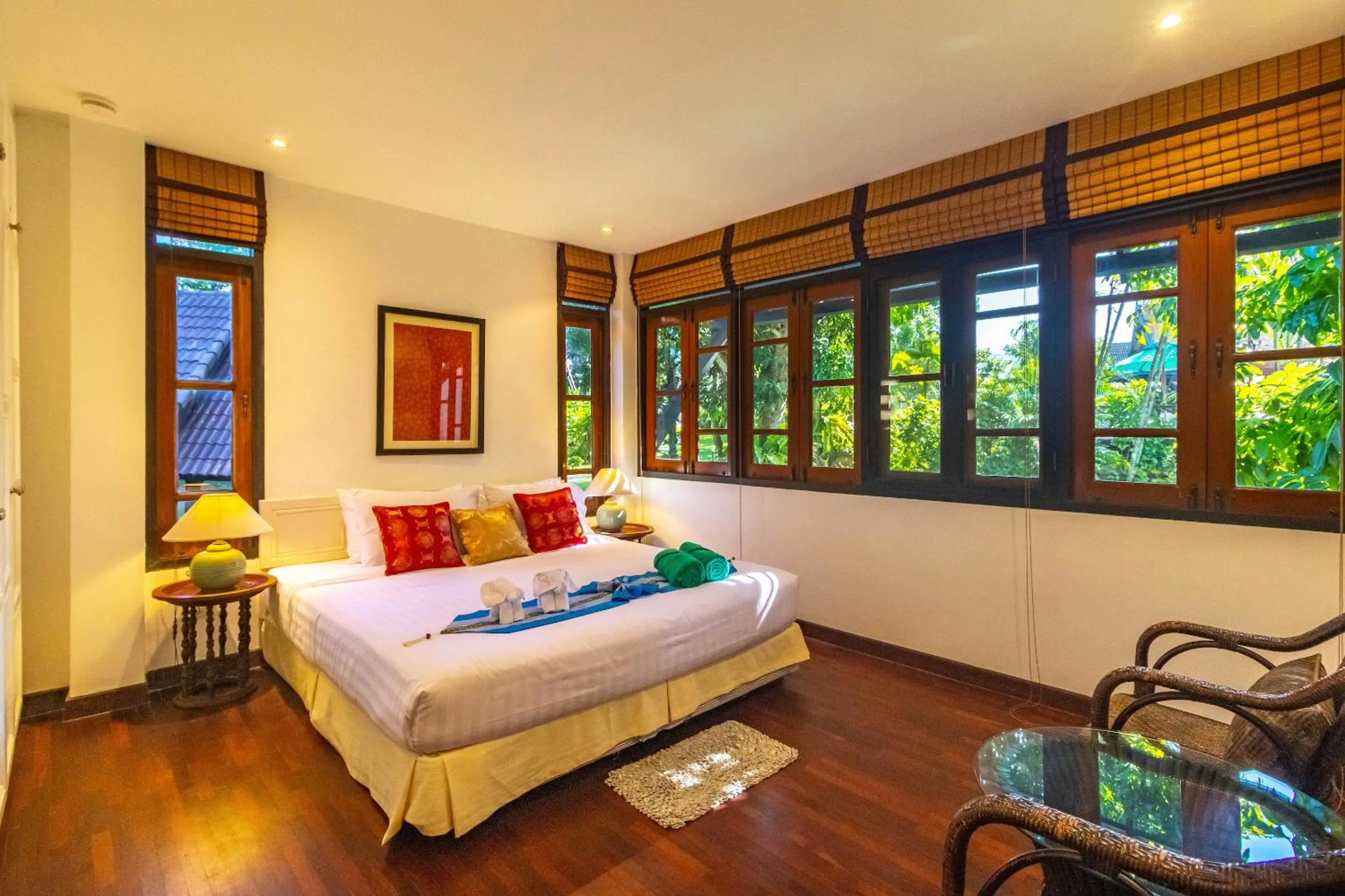 Bed in Kamala Beach Estate Resort - SHA Extra Plus