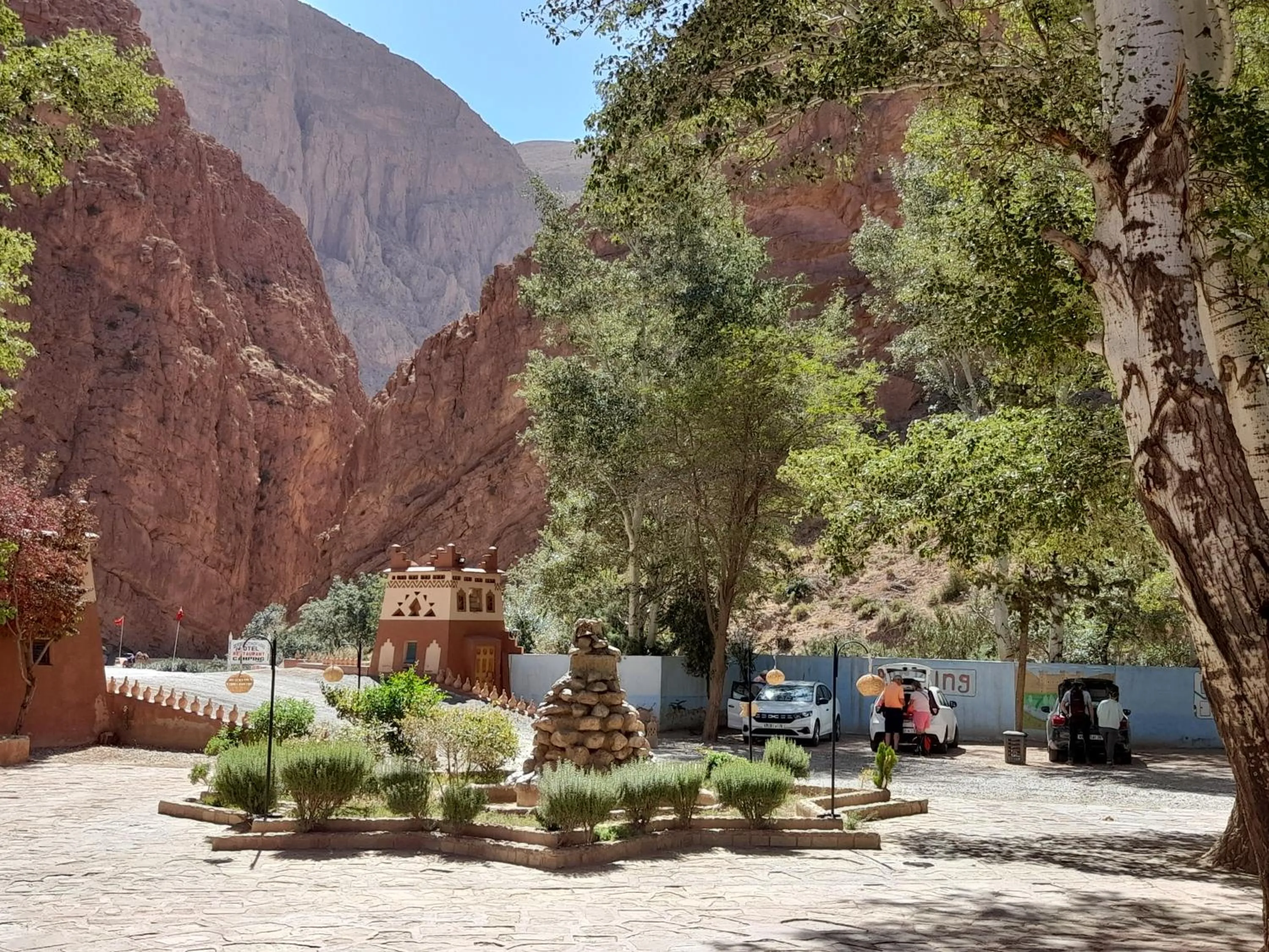 Natural landscape in Hotel Restaurant Camping Berbère de la Montagne
