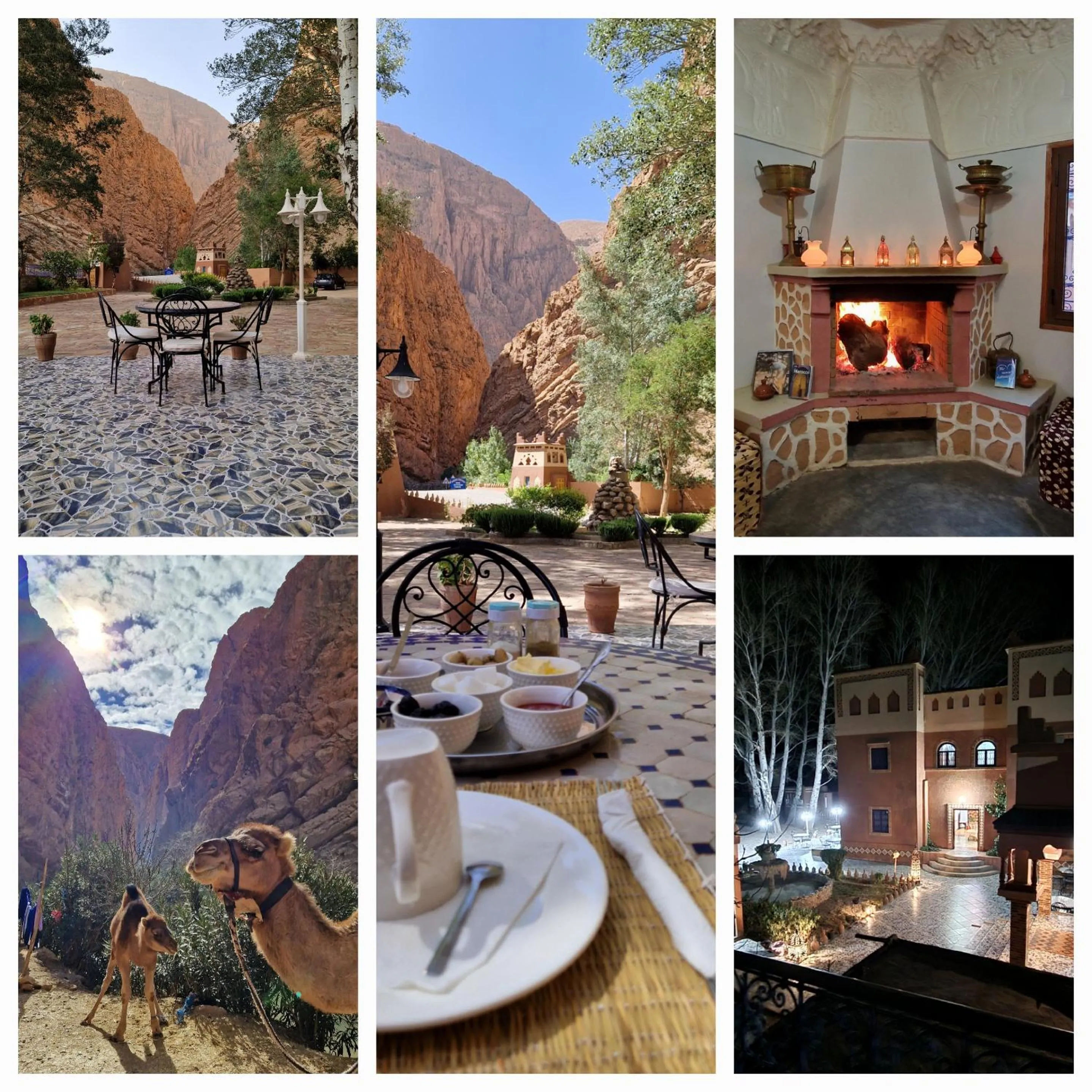 Natural landscape in Hotel Restaurant Camping Berbère de la Montagne