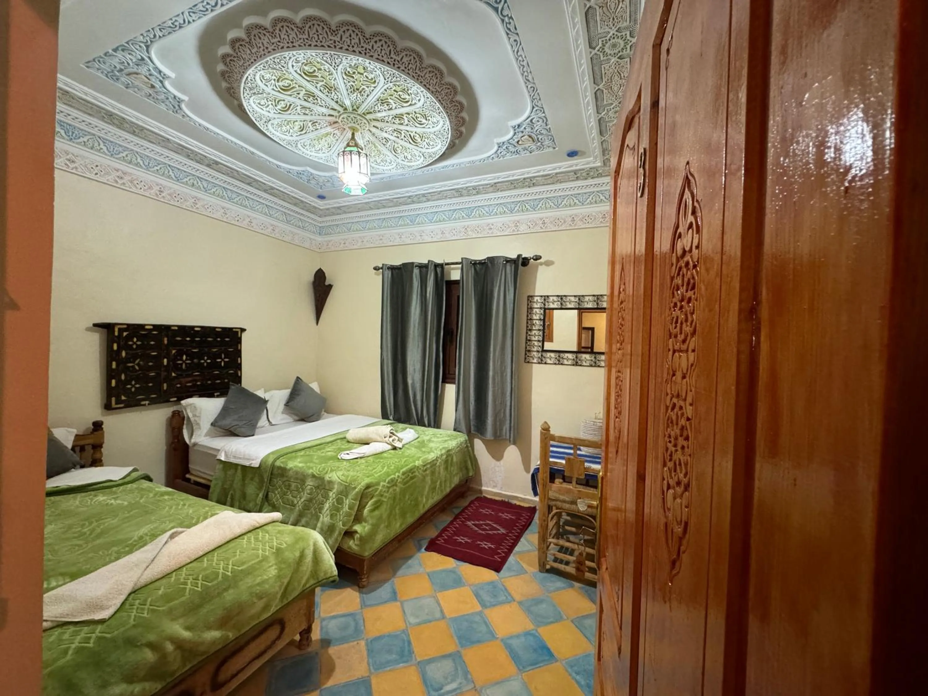 Bed in Berbère de la Montagne HoteL