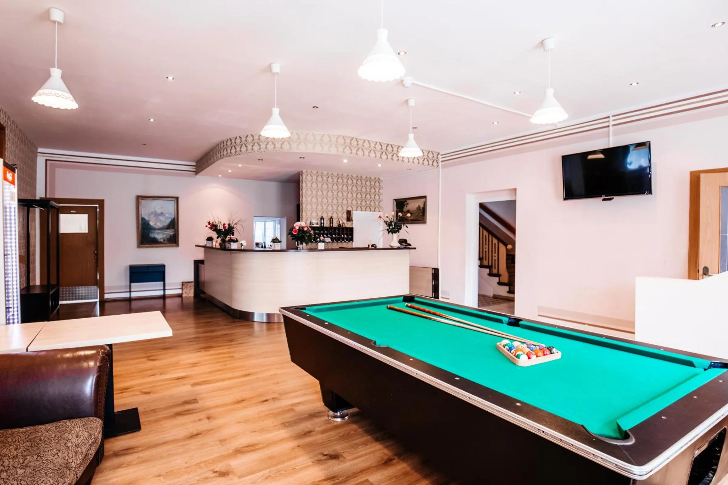 Game Room in Hotel am Fluss