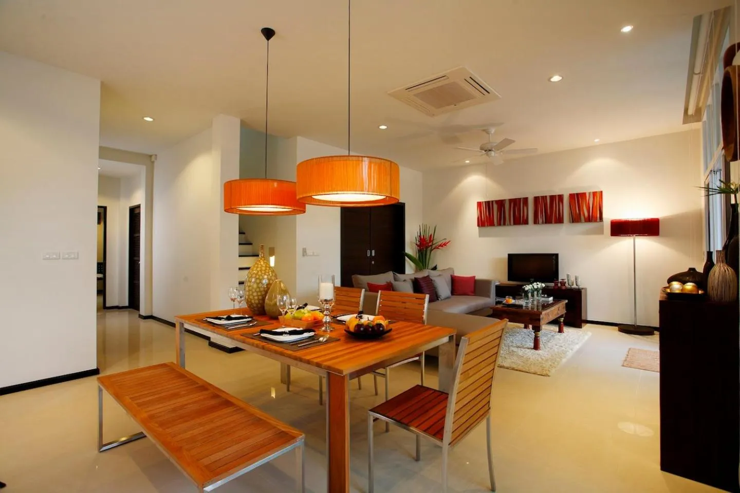 Dining area in Two Villas HOLIDAY - Oxygen Style Bangtao Beach, Phuket