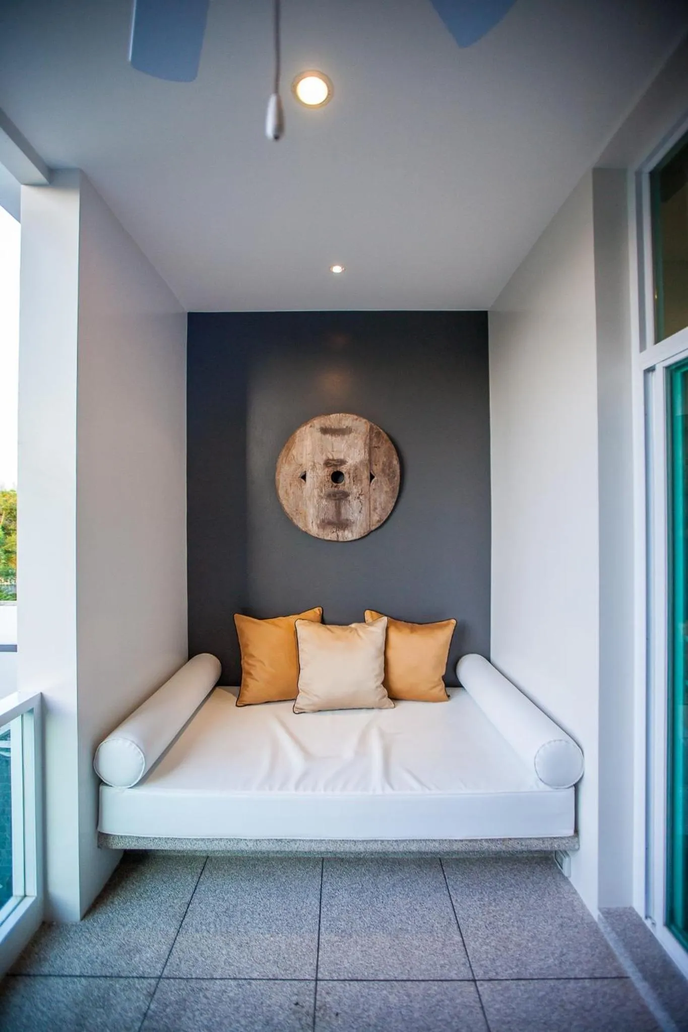 Balcony/Terrace, Bed in Two Villas HOLIDAY - Oxygen Style Bangtao Beach, Phuket