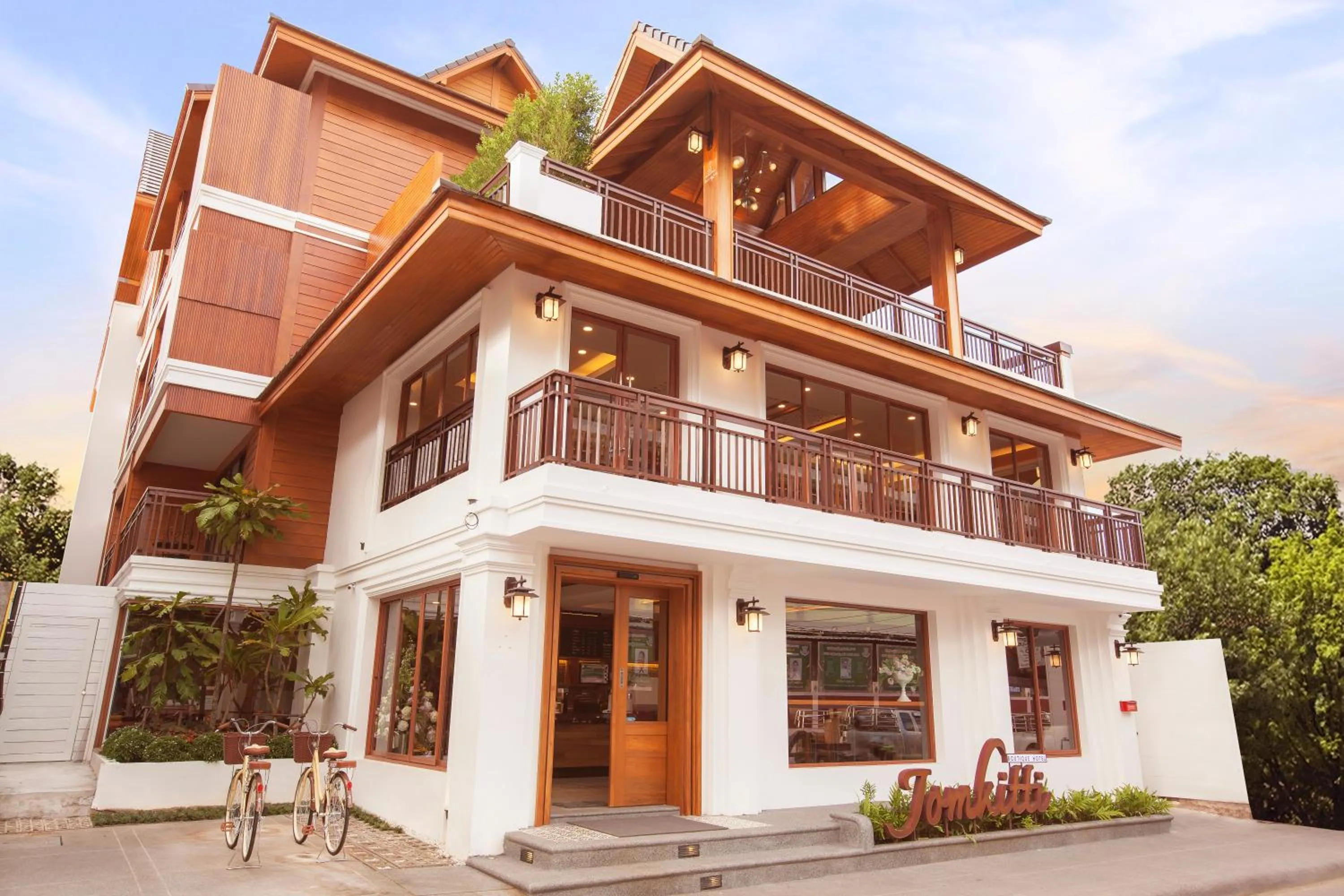 Property building in Jomkitti Boutique Hotel
