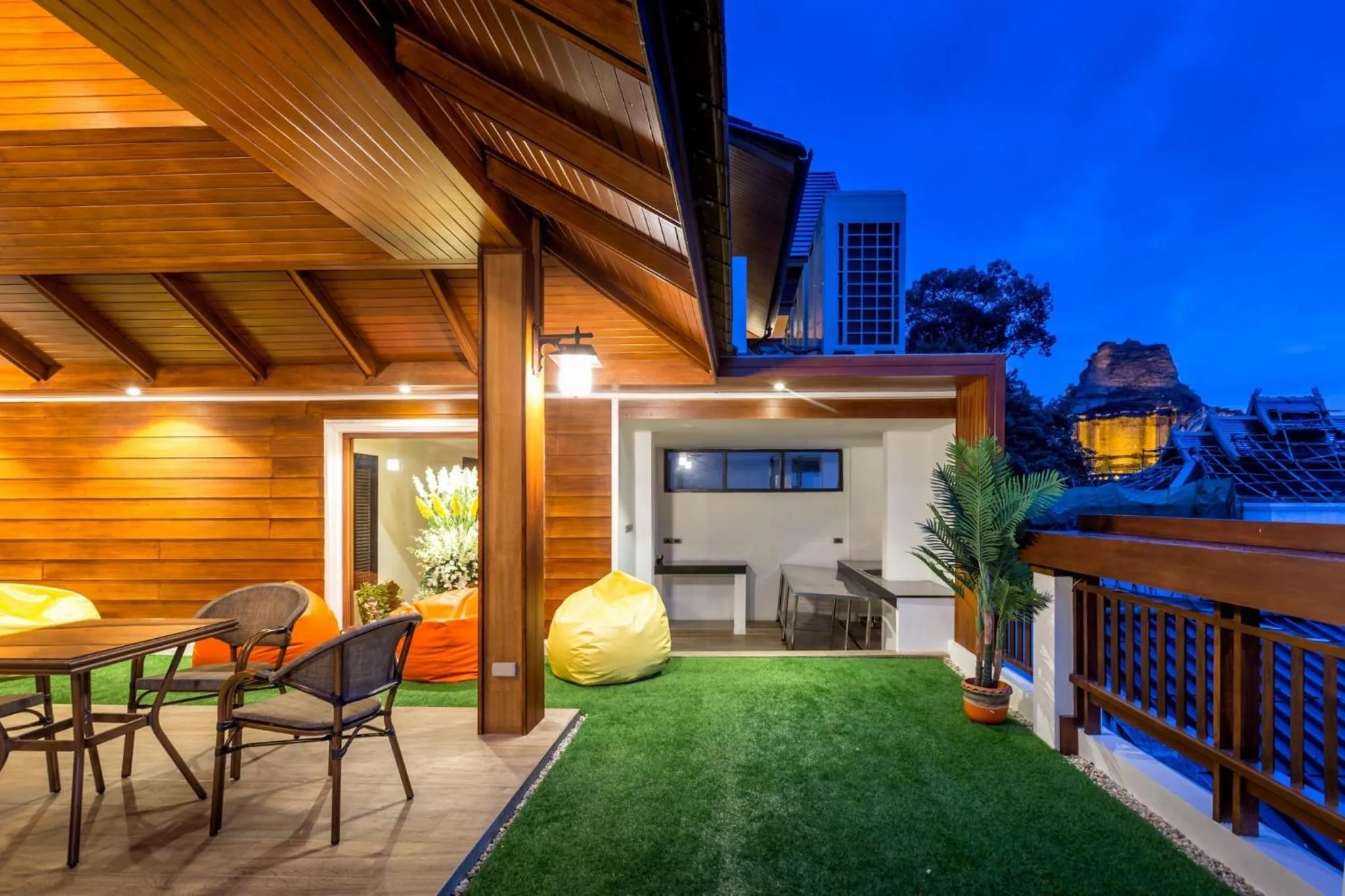 Balcony/Terrace in Jomkitti Boutique Hotel