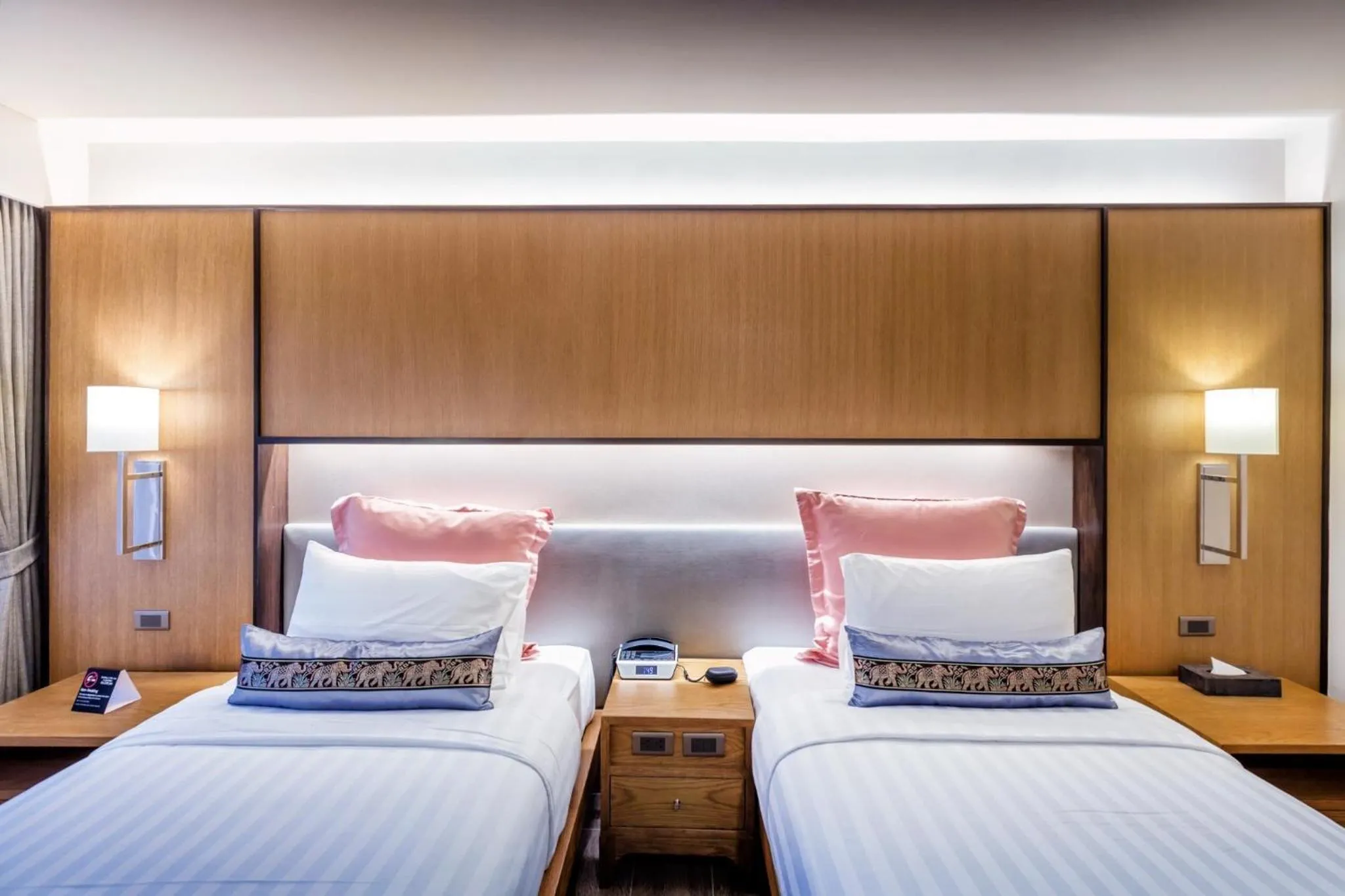 Bed in Jomkitti Boutique Hotel