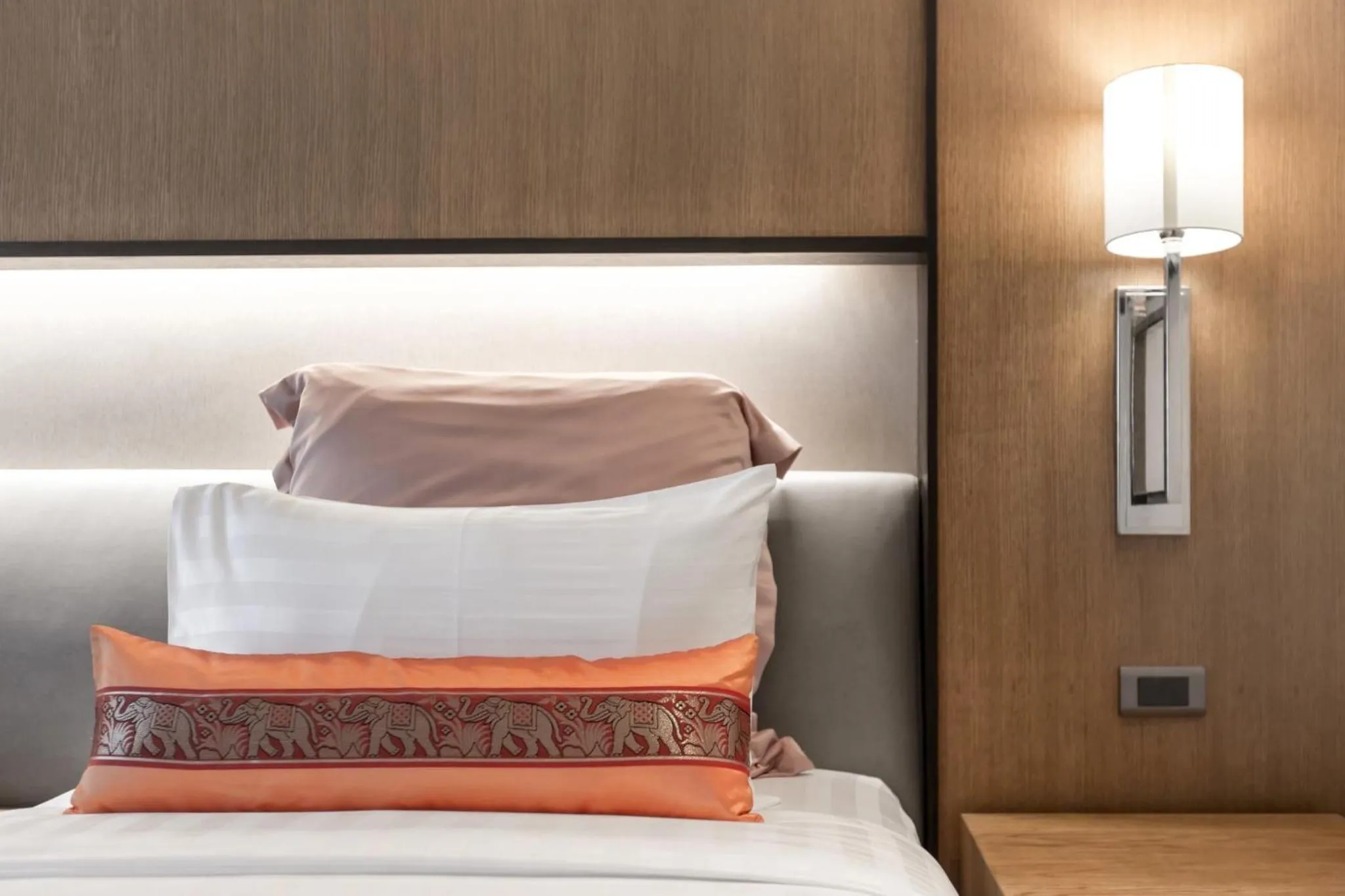 Bed in Jomkitti Boutique Hotel