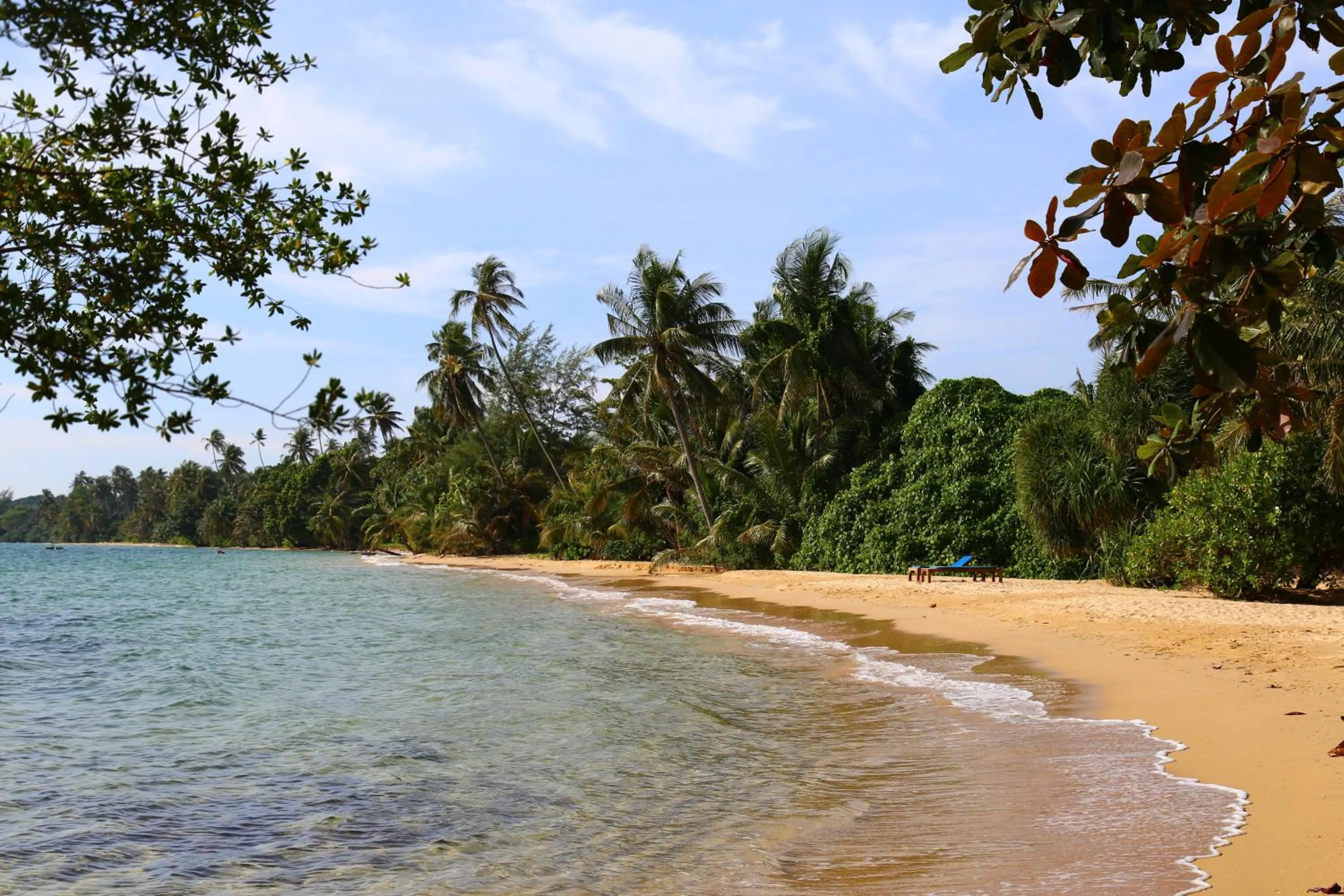Beach in Koh Mak White Sand Beach