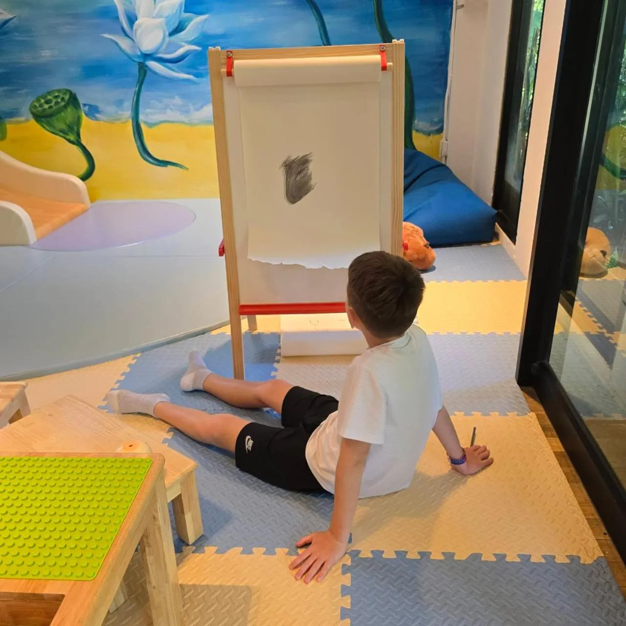 Children play ground in Koh Mak White Sand Beach