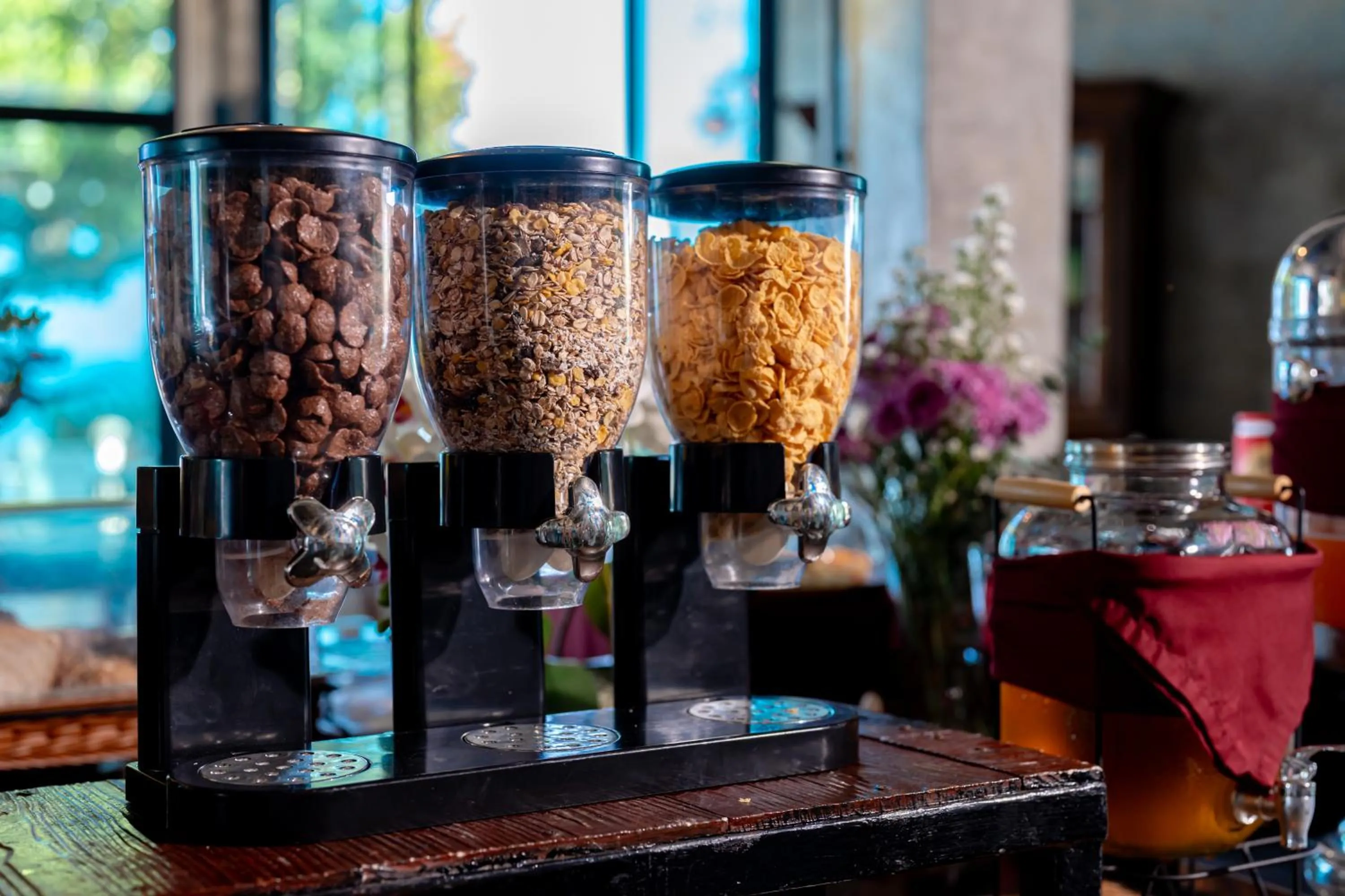 Breakfast in Koh Mak White Sand Beach