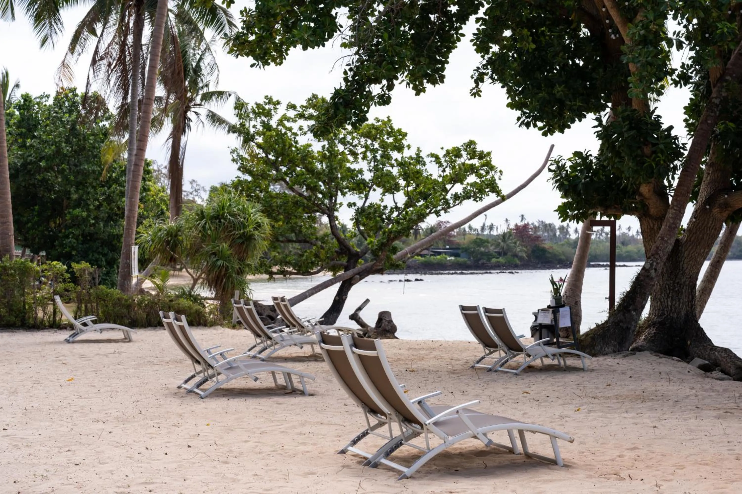 Natural landscape in Koh Mak White Sand Beach