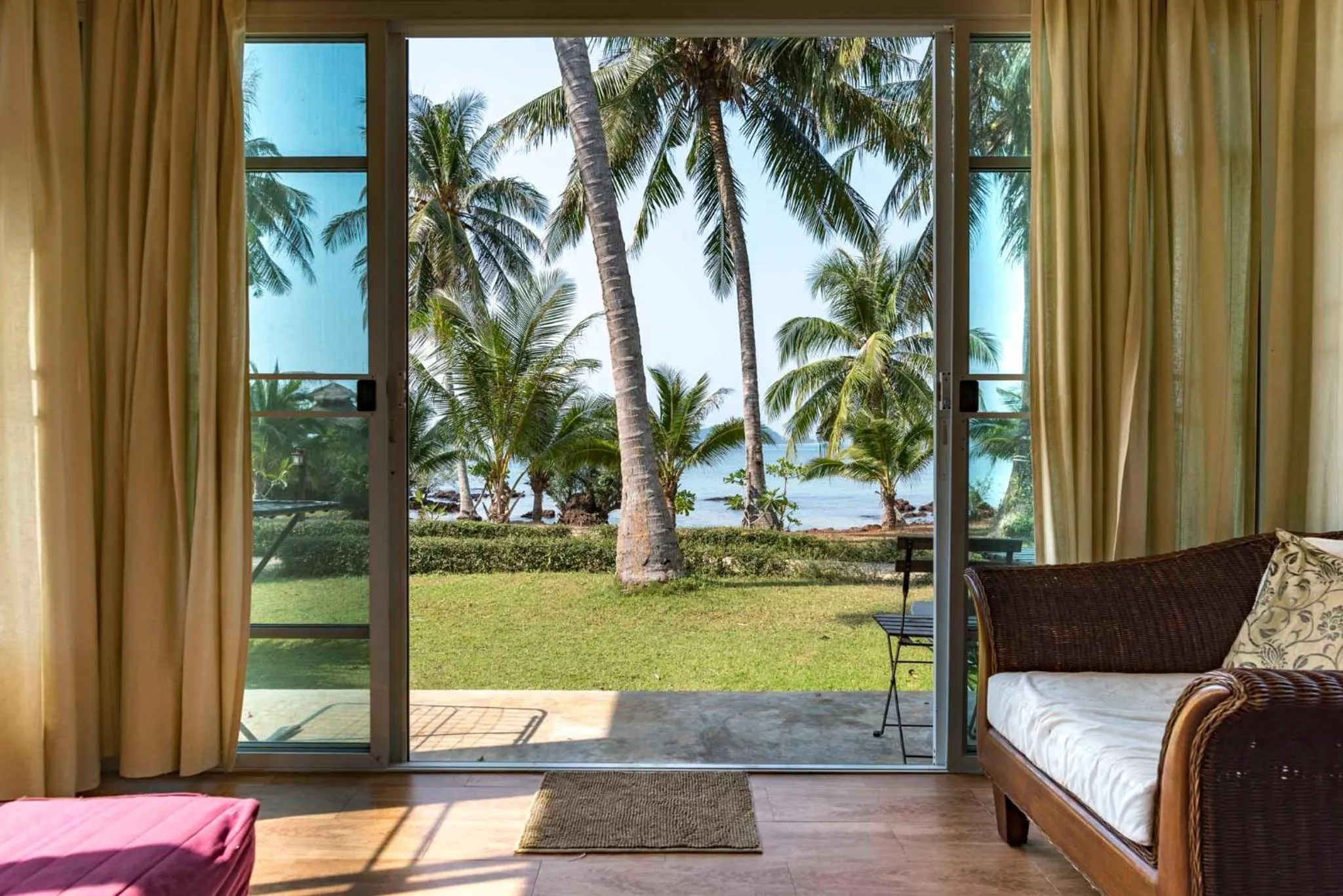 Sea view in Koh Mak White Sand Beach