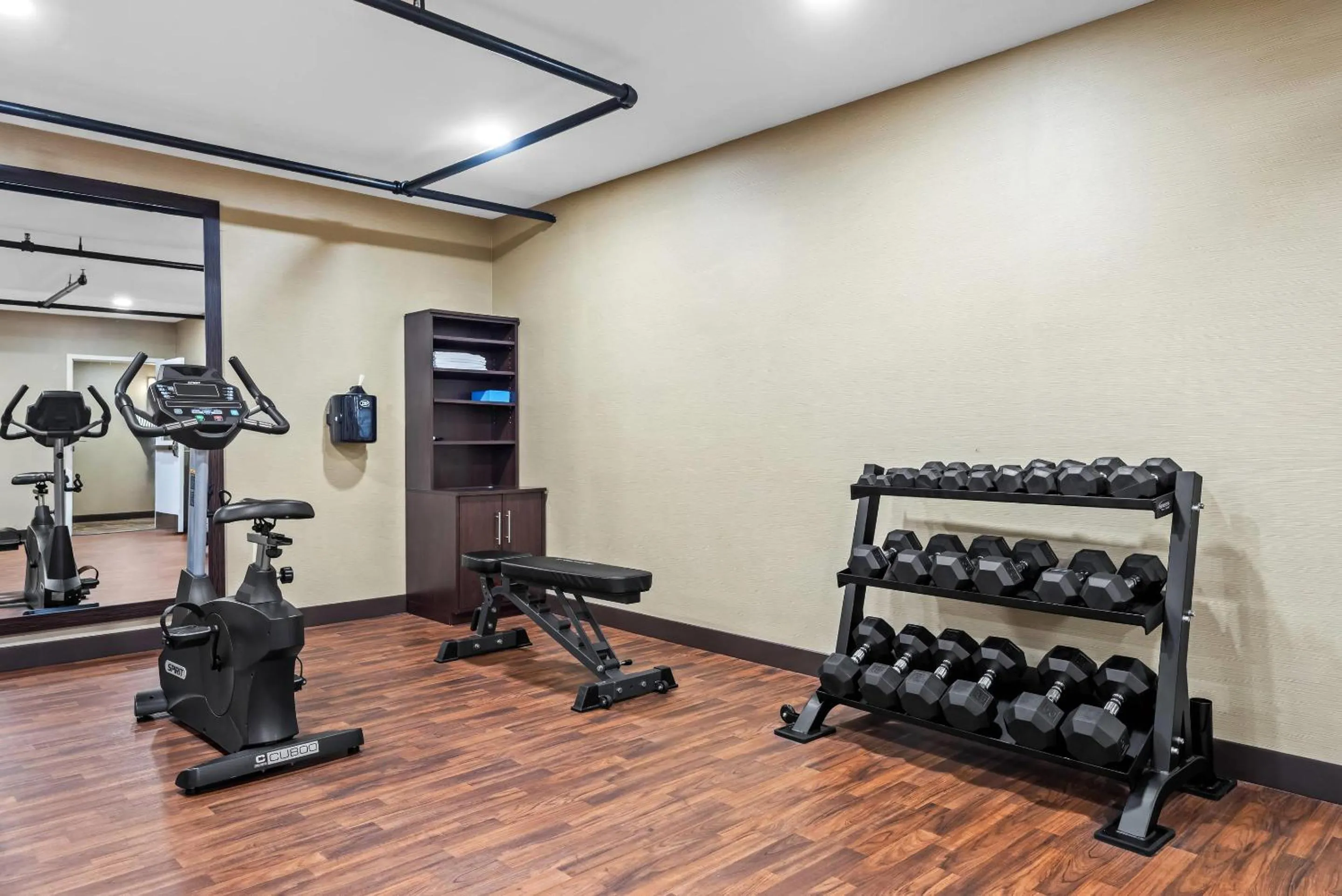 Fitness centre/facilities in Comfort Inn Chambersburg North