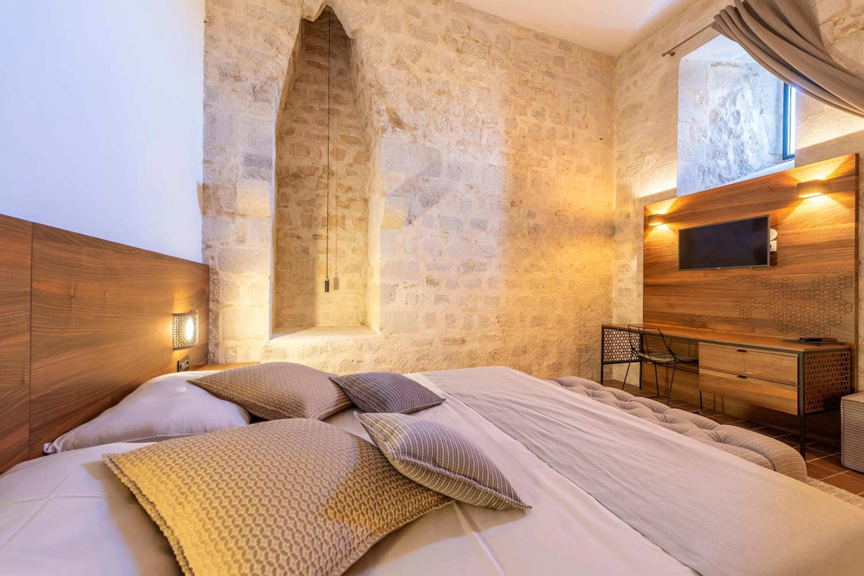 Bed in Heritage Hotel Maskovica Han