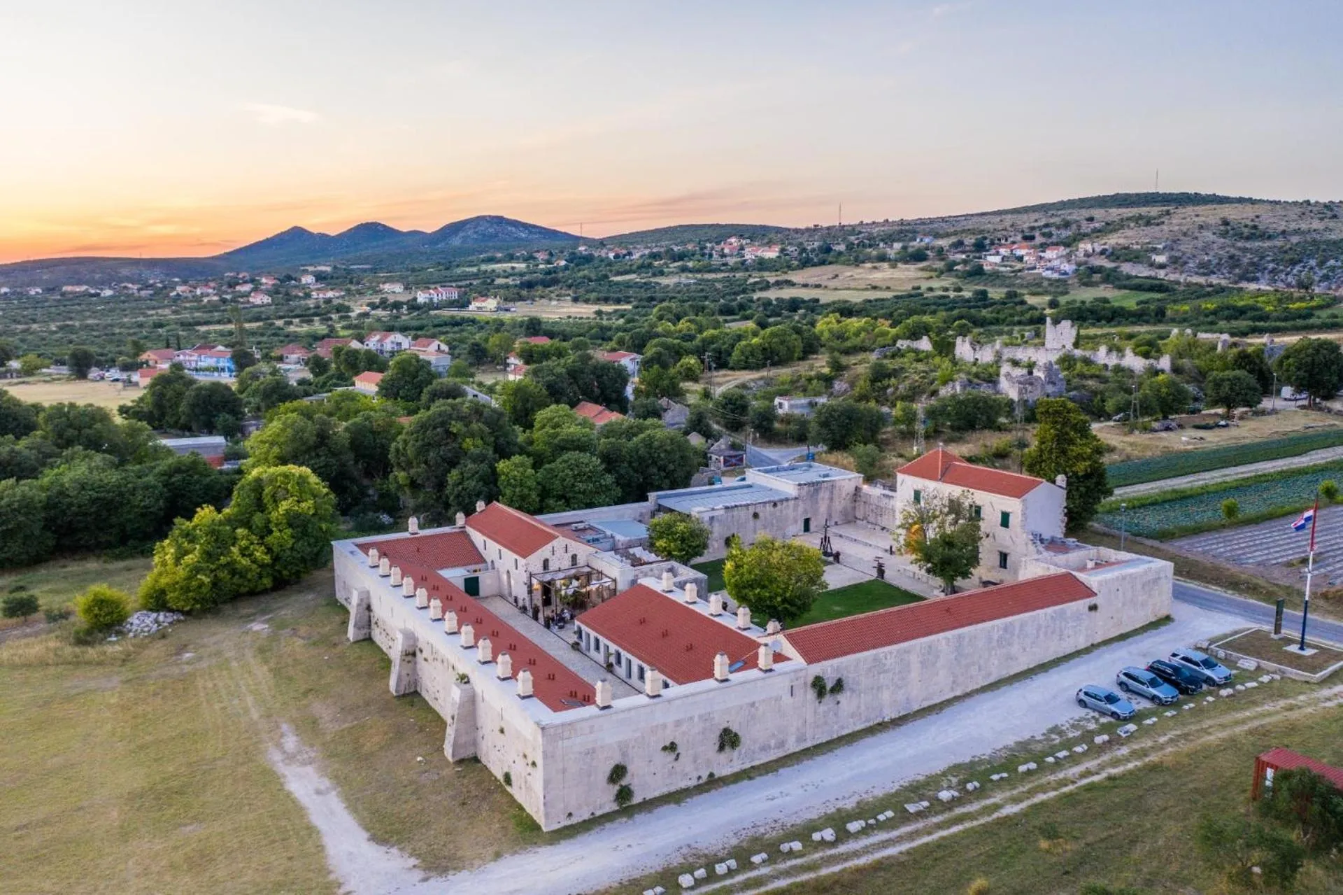 Bird's eye view in Heritage Hotel Maskovica Han