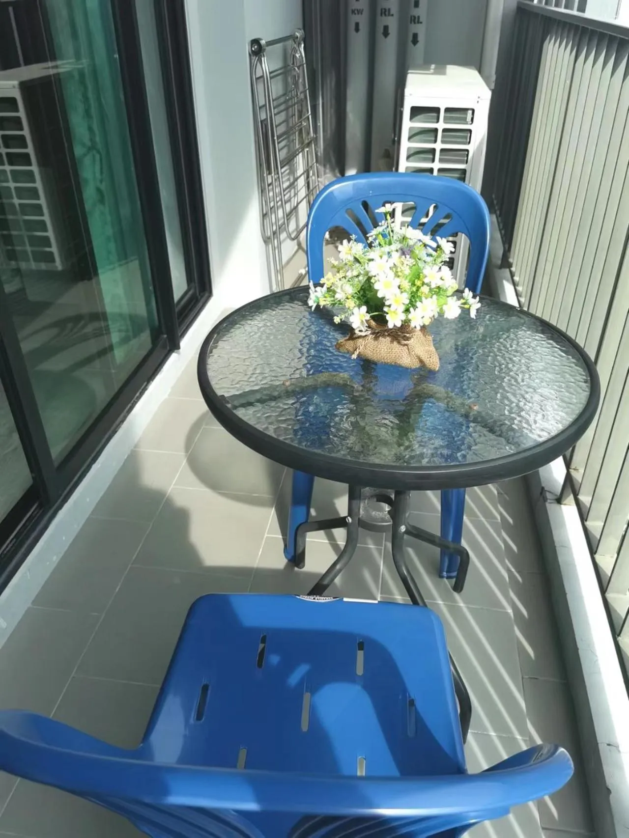 Balcony/Terrace in LLX Apartments at The Base condo