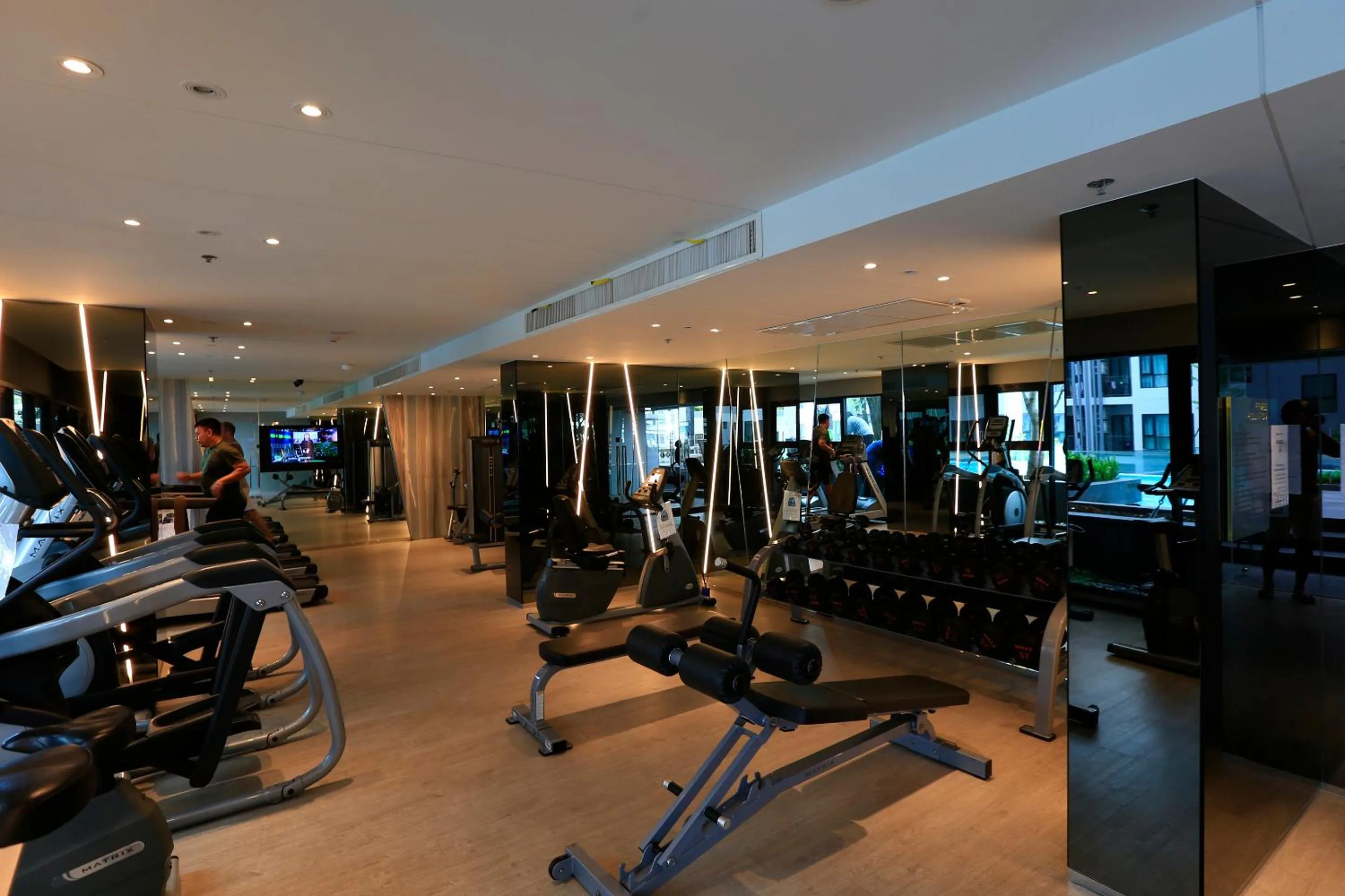 Spa and wellness centre/facilities in LLX Apartments at The Base condo