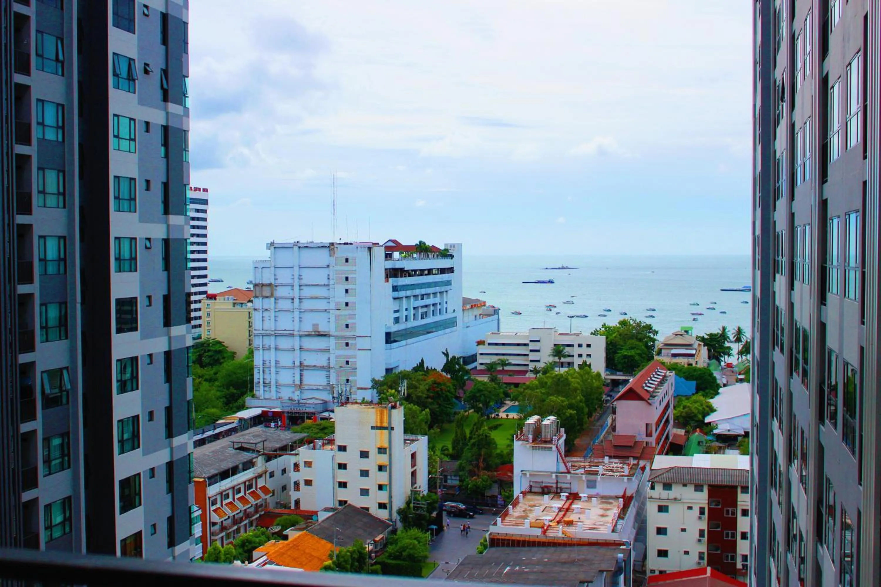 Sea view in LLX Apartments at The Base condo