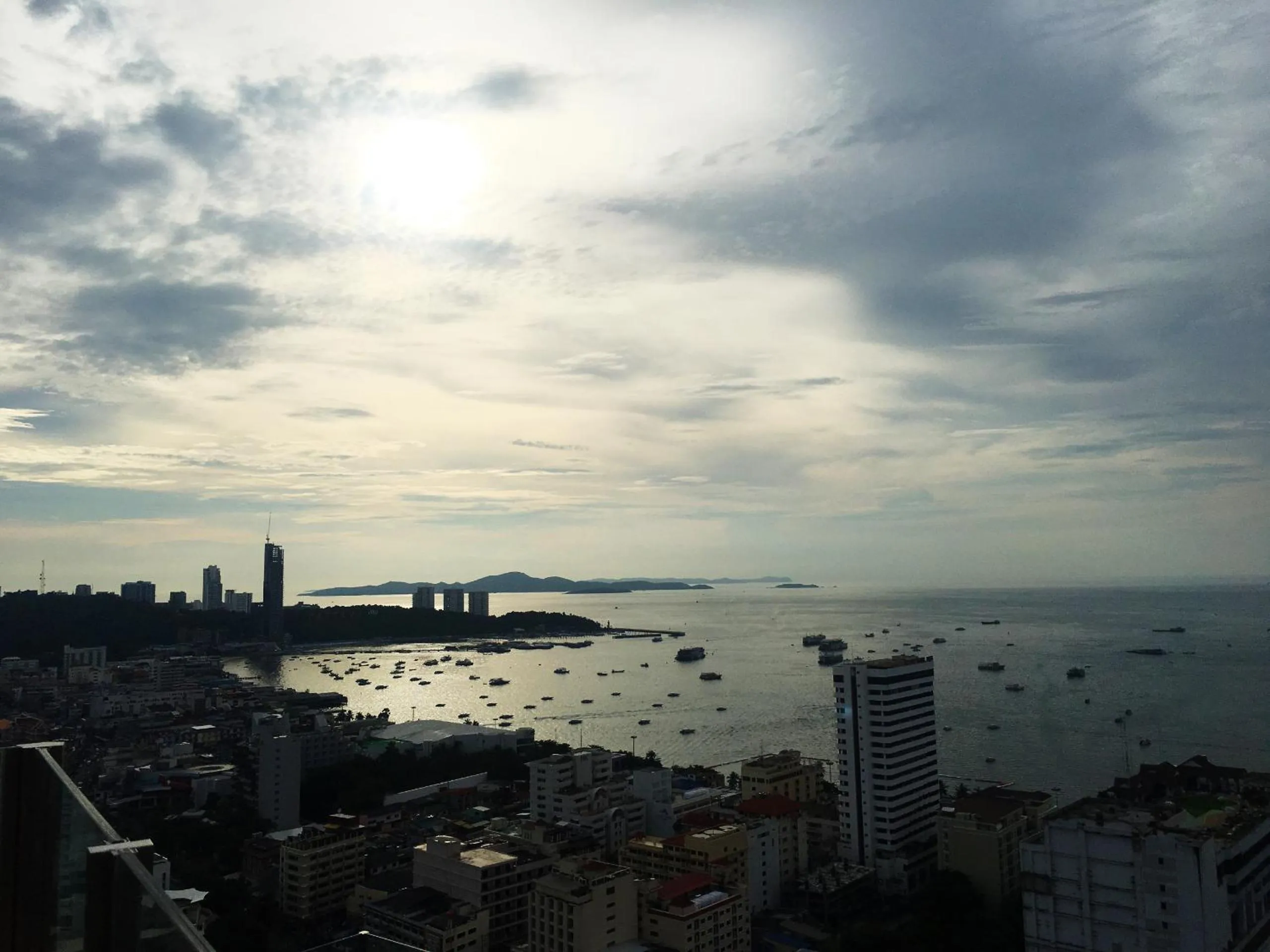 City view in LLX Apartments at The Base condo