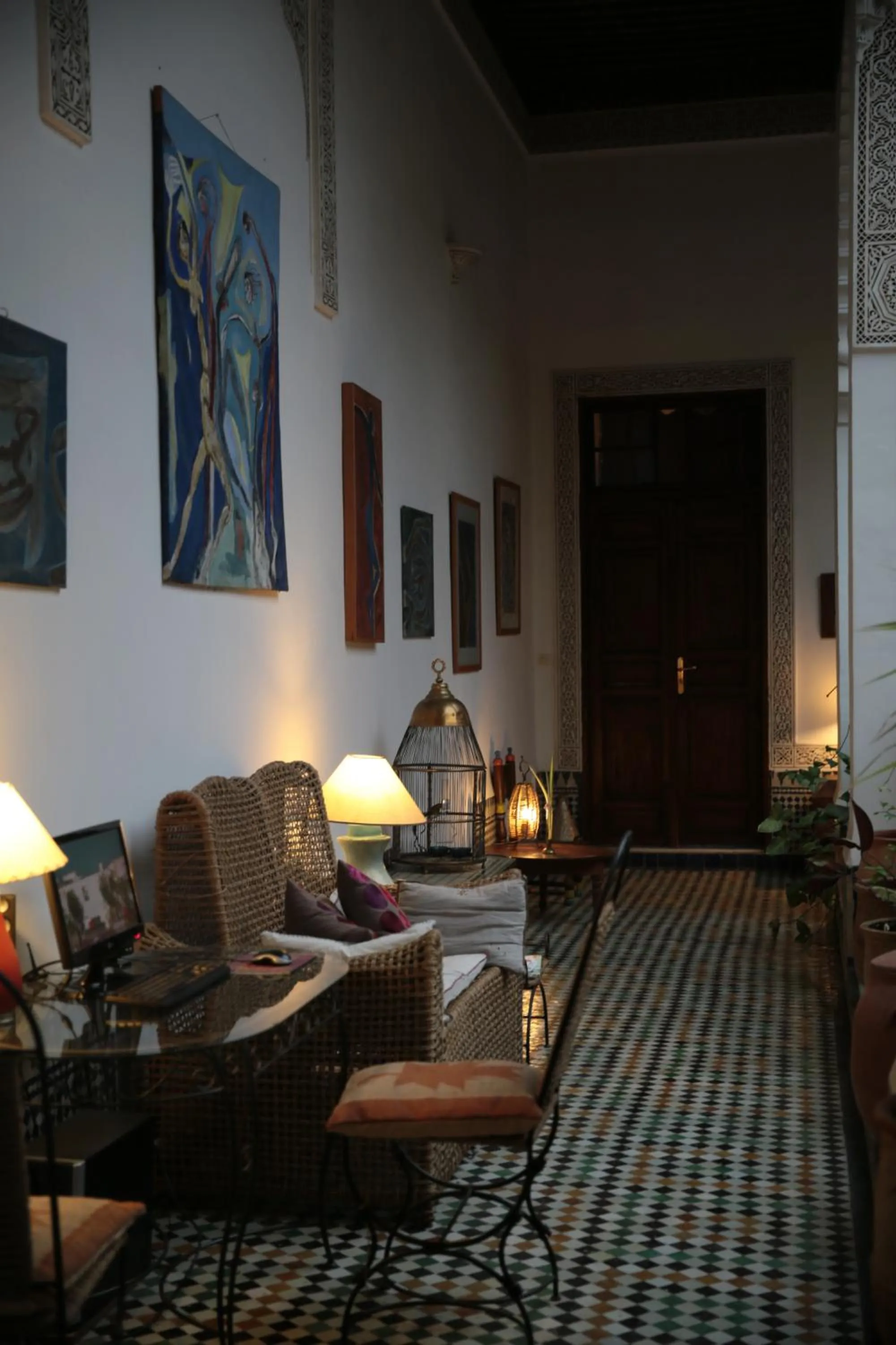 Lobby or reception in Riad Al Bartal