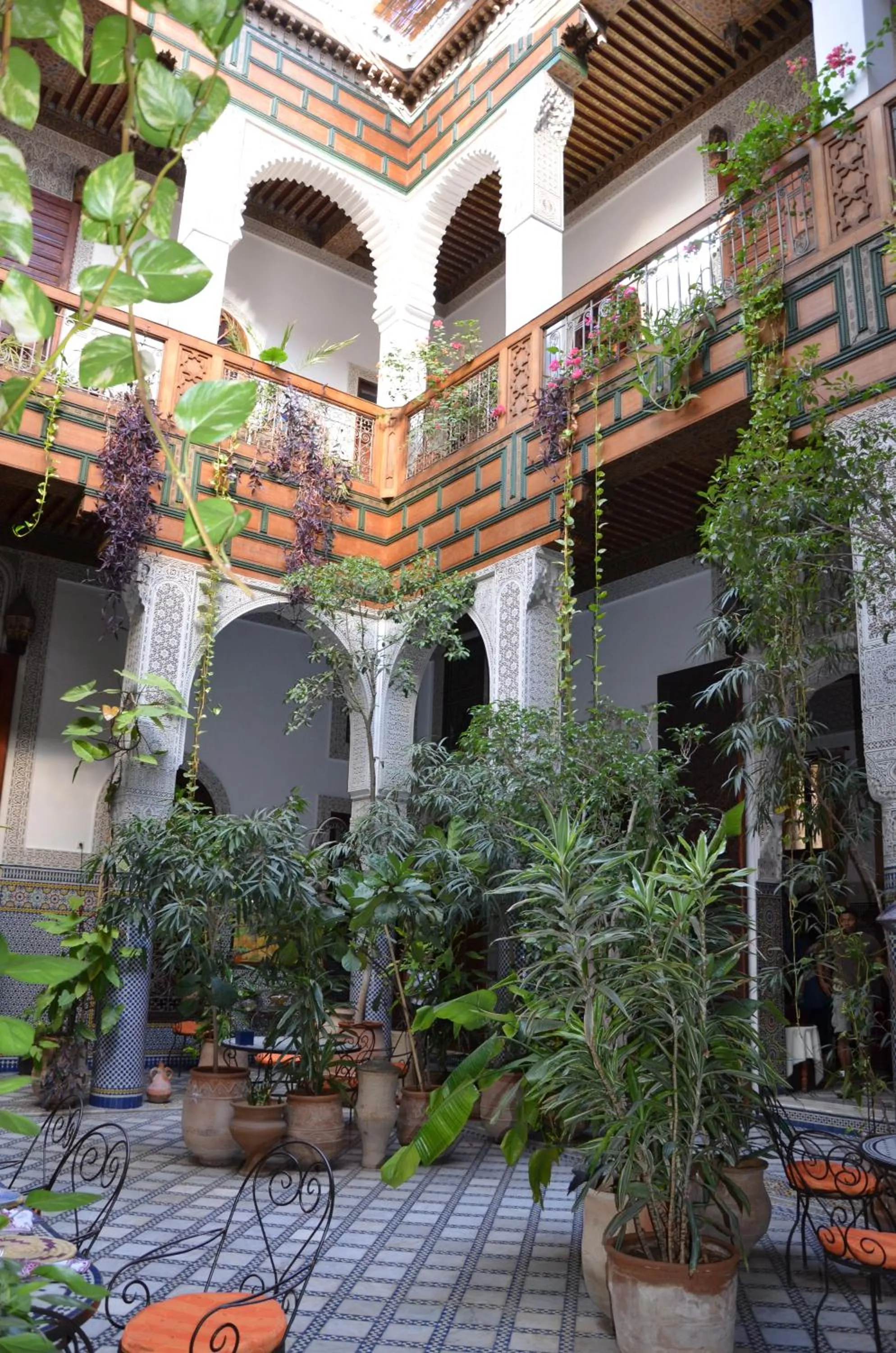 Patio in Riad Al Bartal