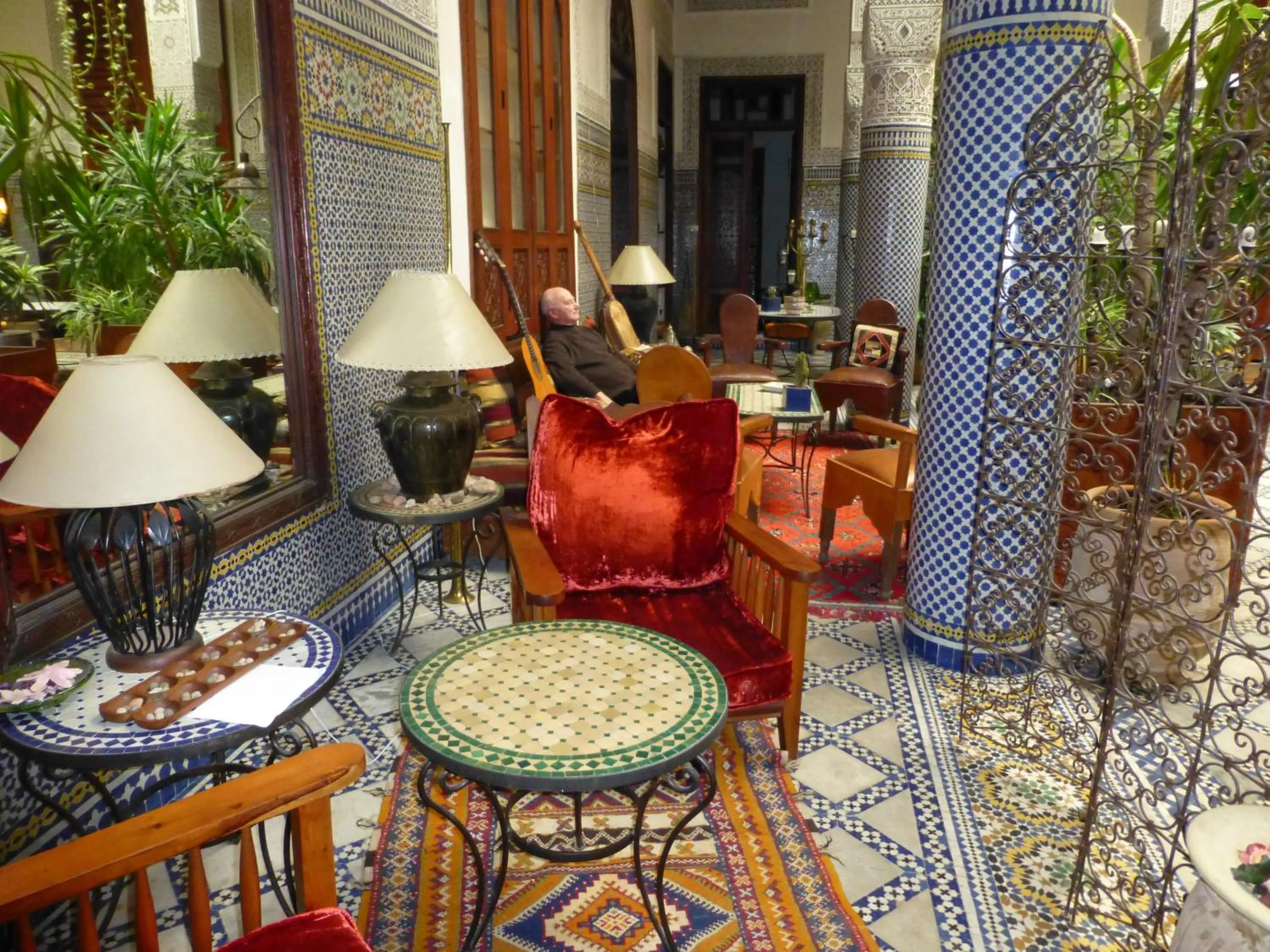 Patio in Riad Al Bartal