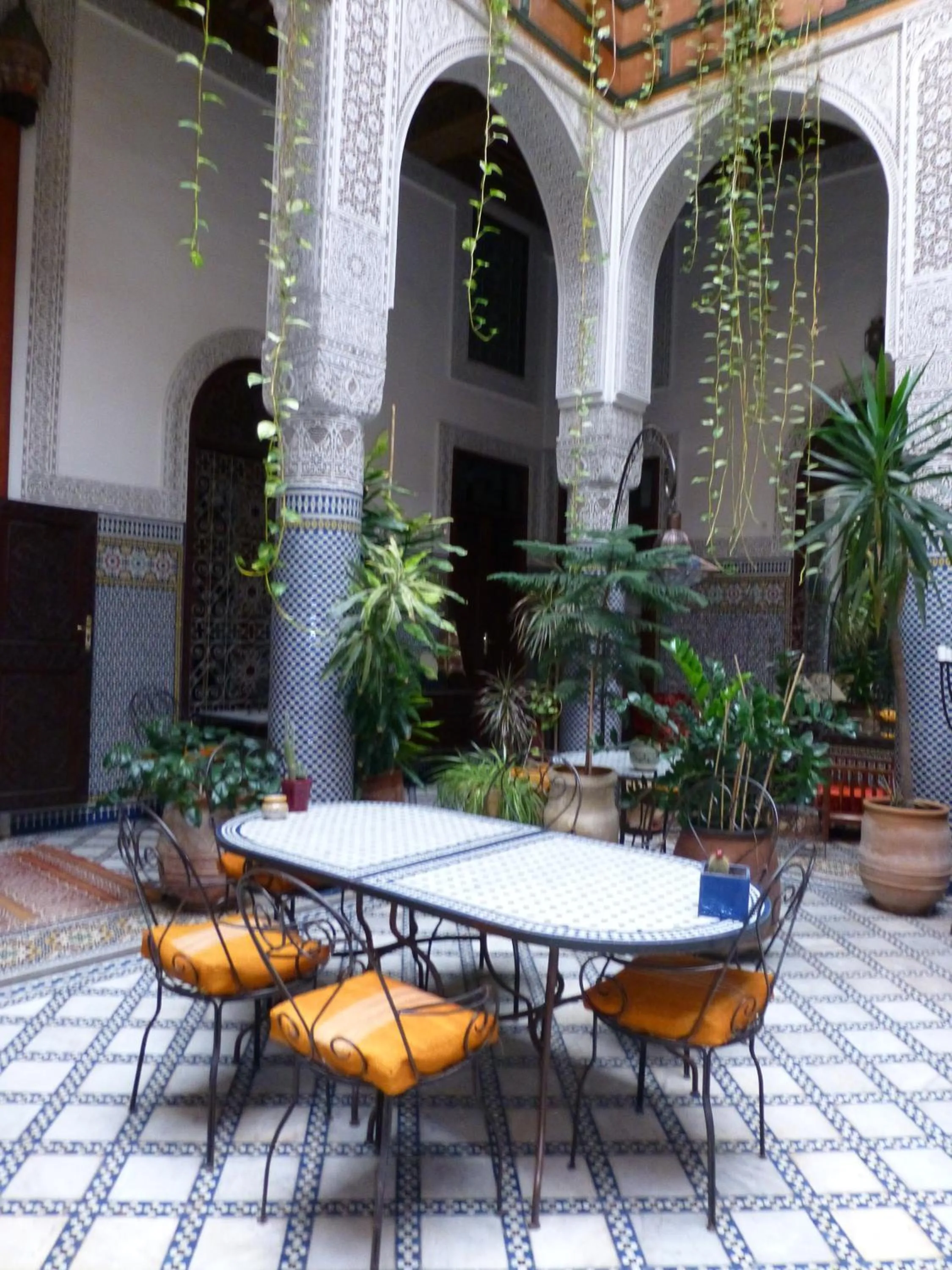 Patio in Riad Al Bartal