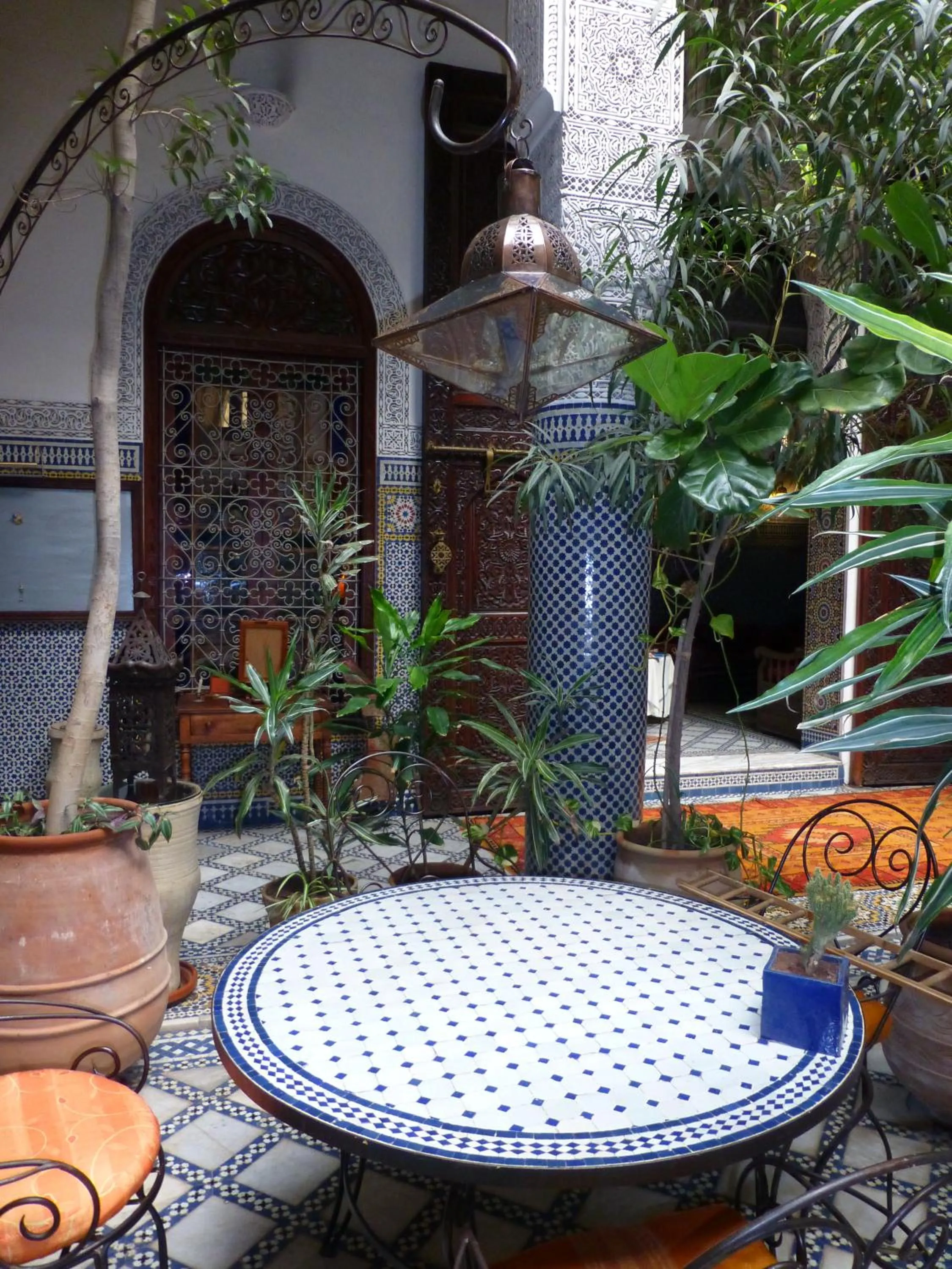 Patio in Riad Al Bartal