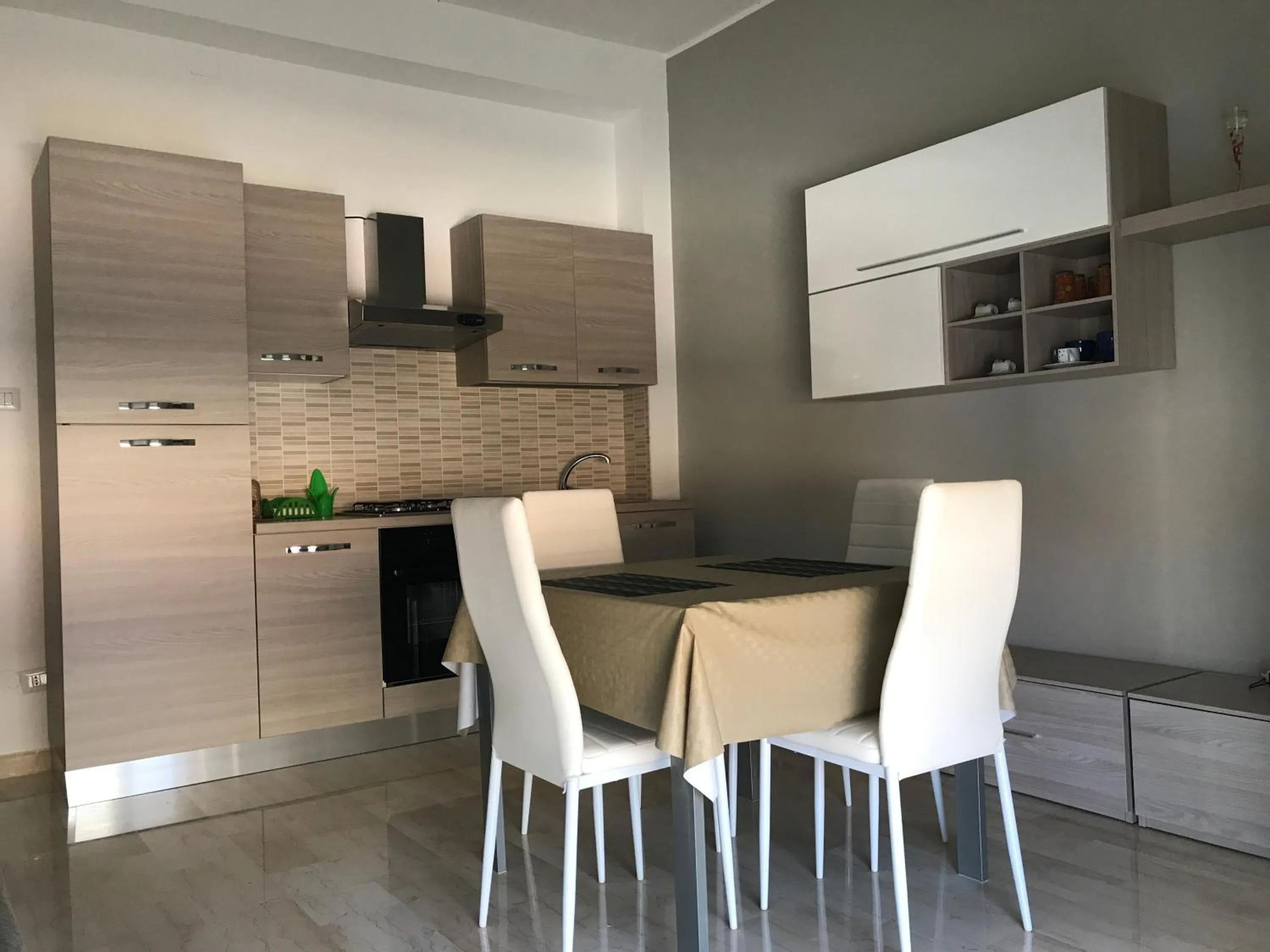 Kitchen or kitchenette in Calamo-Residence- B&B