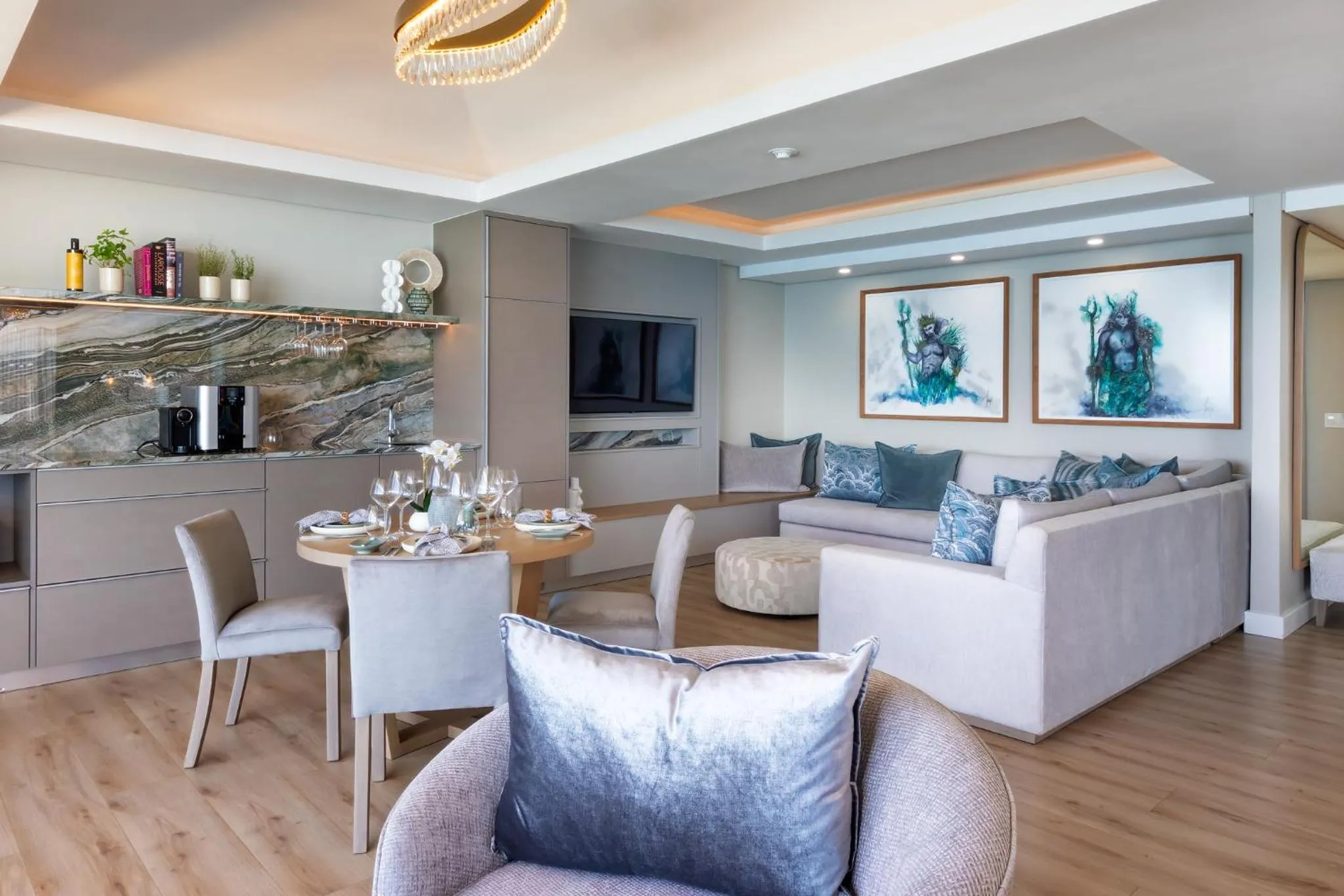 Living room in Views Boutique Hotel & Spa