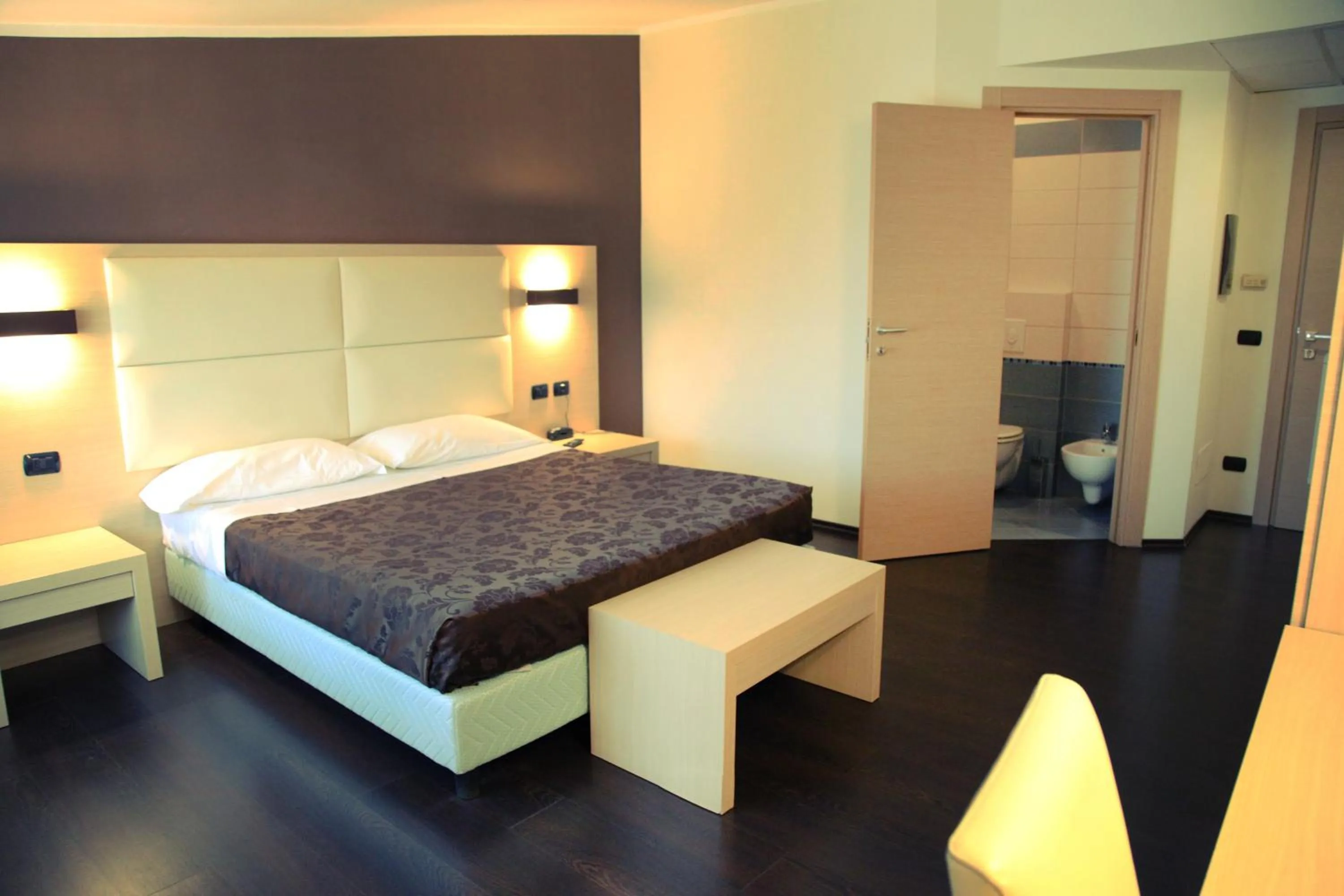 Bed in Hotel Sogni D'Oro Airport