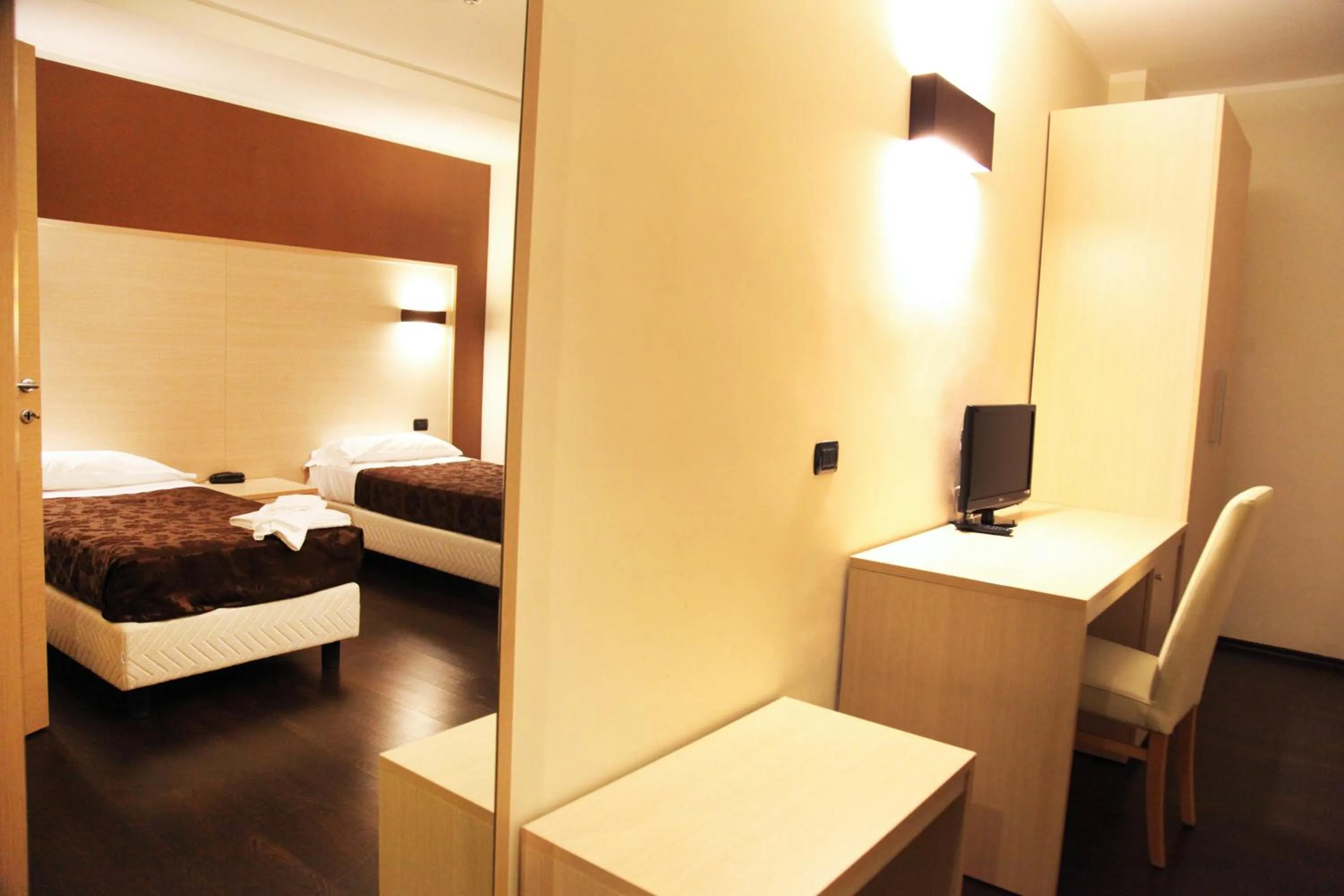 Bed in Hotel Sogni D'Oro Airport