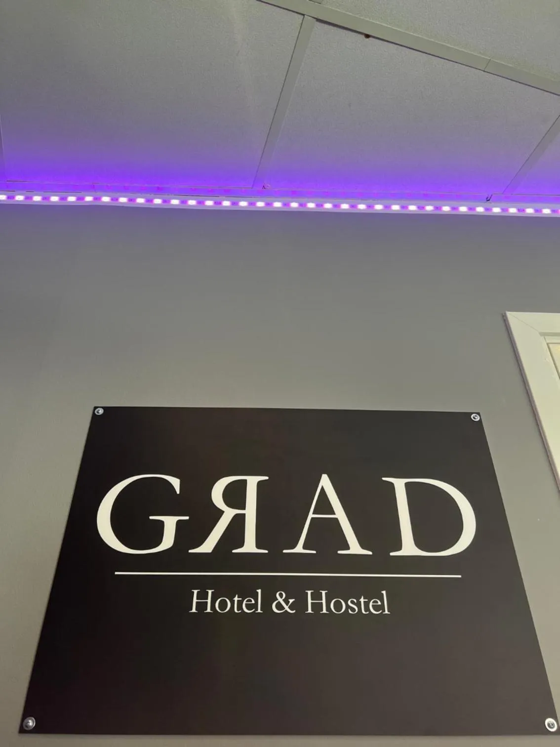 Property logo or sign in Grad Hotel and Hostel