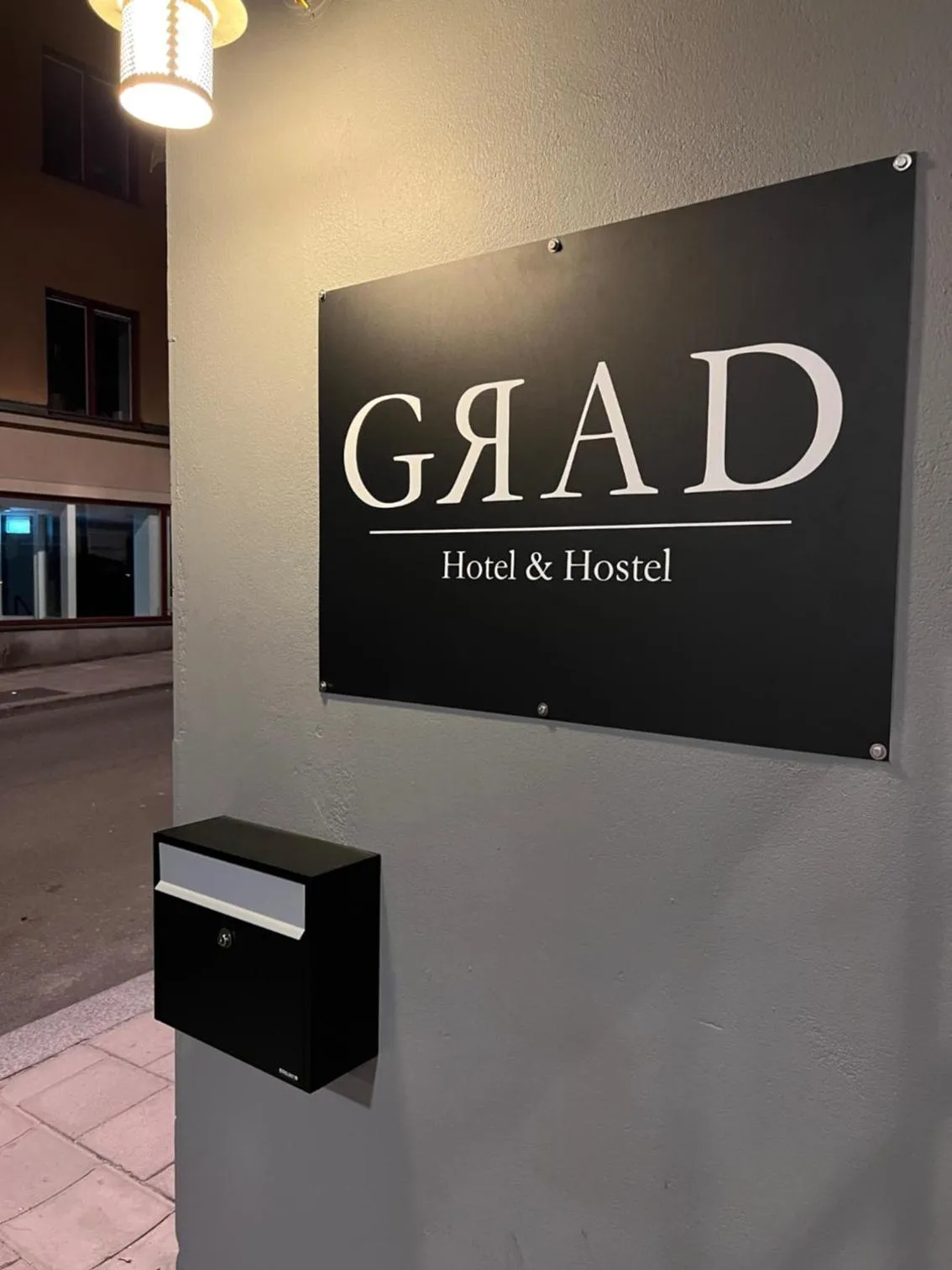 Property logo or sign in Grad Hotel and Hostel