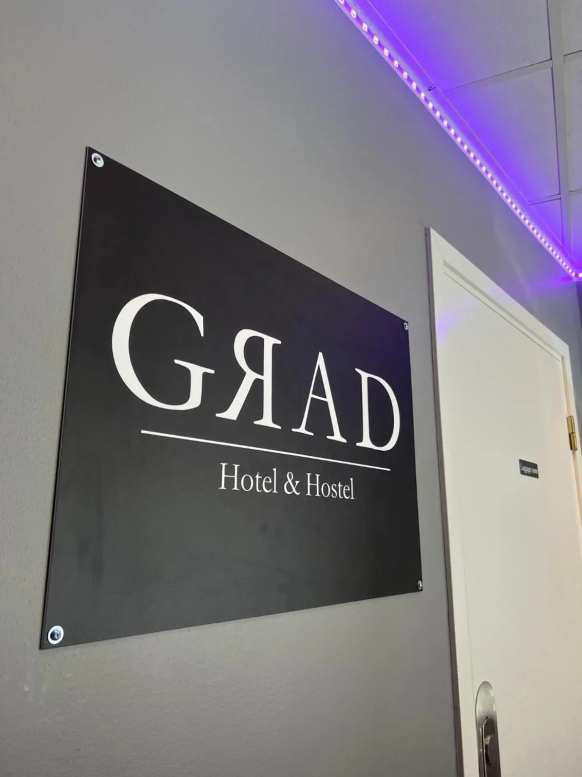 Property logo or sign in Grad Hotel and Hostel